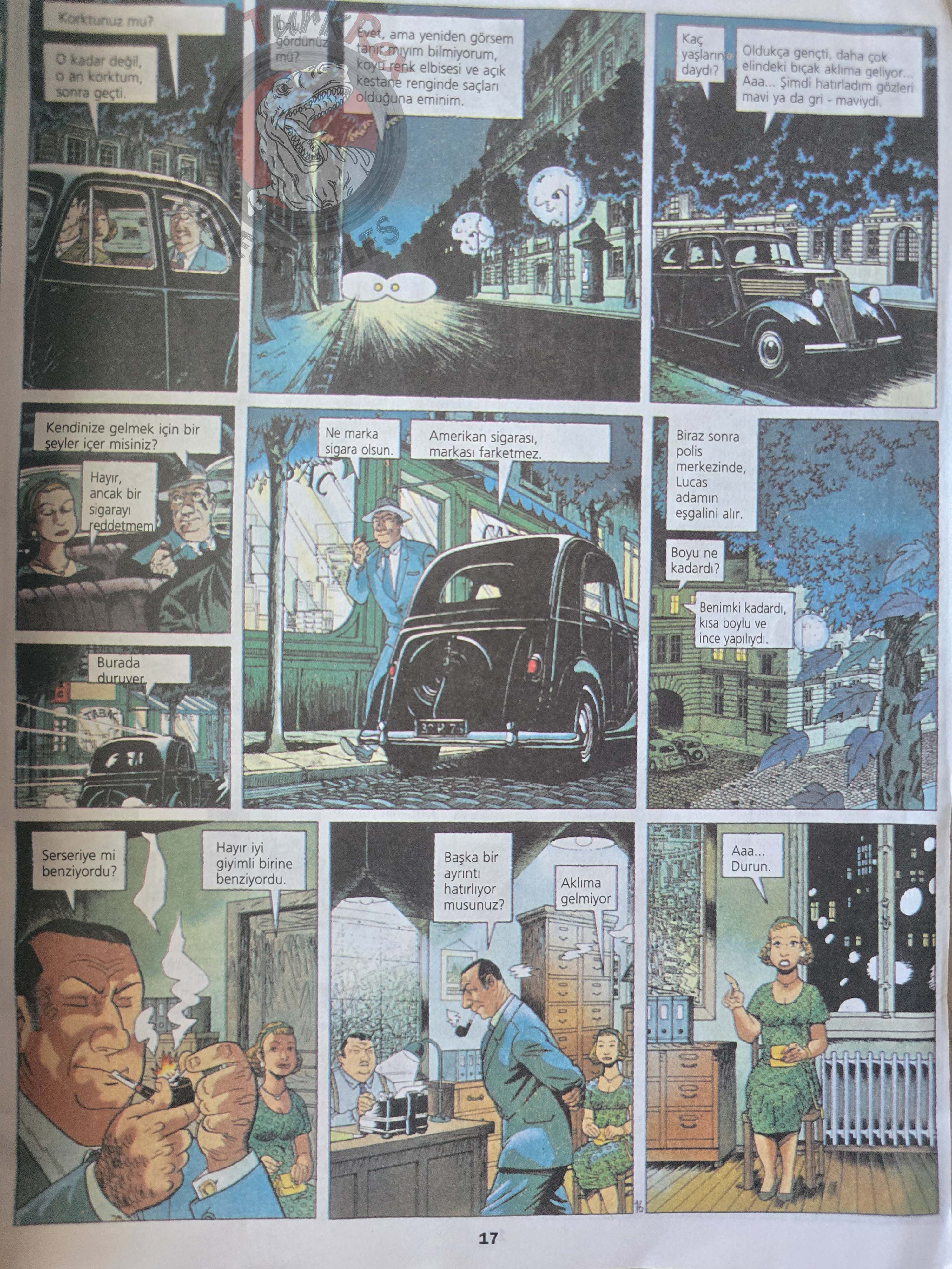 Georges Simenon - Maigret Tend Un Piège Turkish Comic Turkey LeFrancq