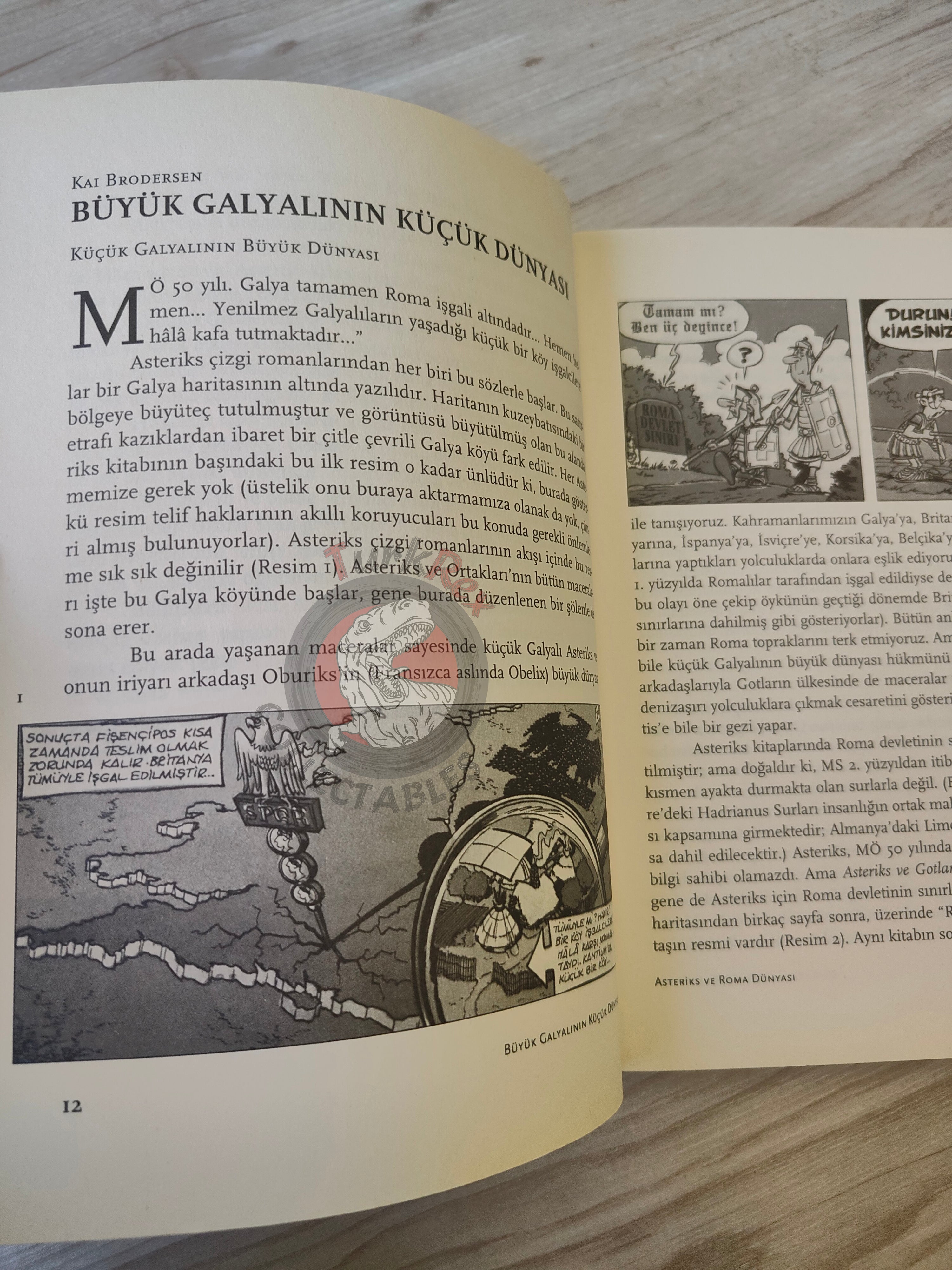 Asterix and the Roman World - Kai Brodersen 2002 Turkish Comic Turkey Book