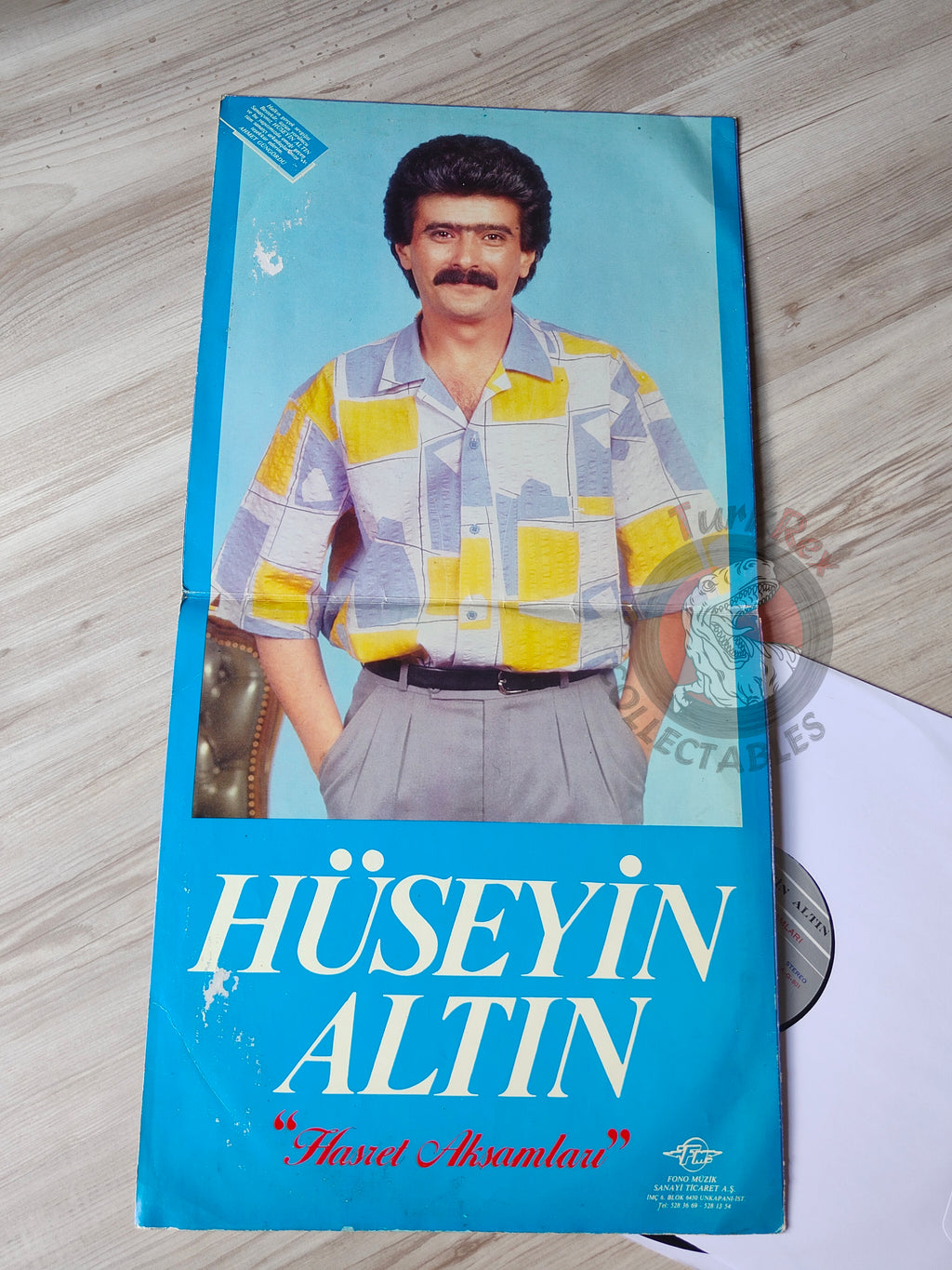 Hüseyin Altın – Hasret Akşamları Turkish Pressing Vinyl Turkey Edition