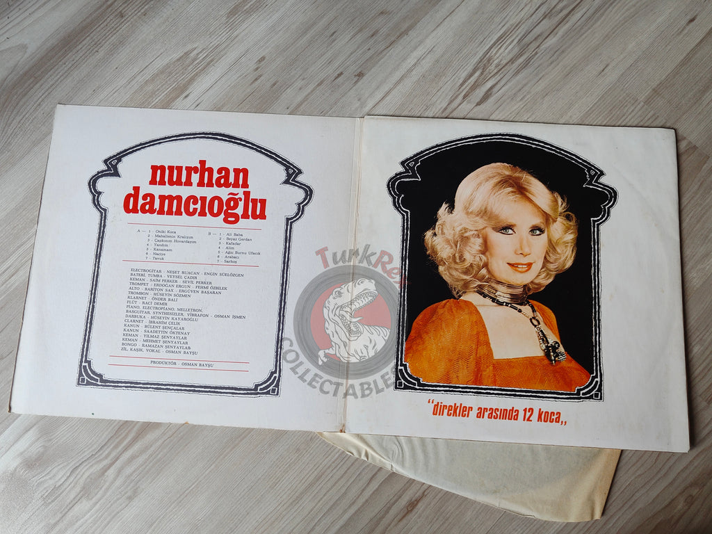 Nurhan Damcıoğlu – Direkler Arasında 12 Koca Turkish Pressing Vinyl Turkey Edition
