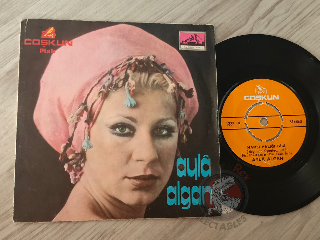 Ayla Algan – Ne De Olsa Karın 7" Turkish Pressing Vinyl Turkey Edition Dalida