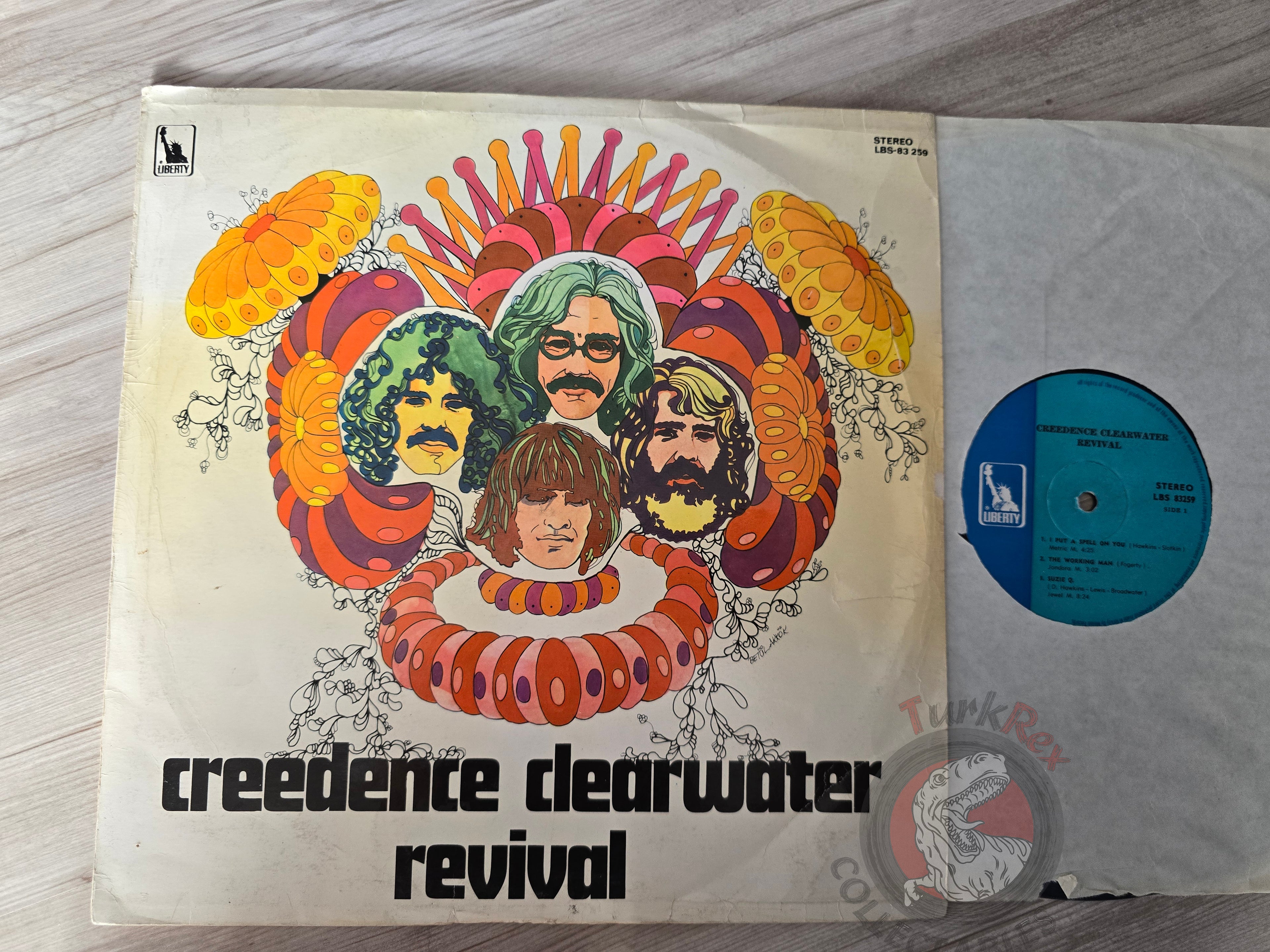Creedence Clearwater Revival – Creedence Clearwater Revival Turkish Pressing Vinyl Turkey Edition