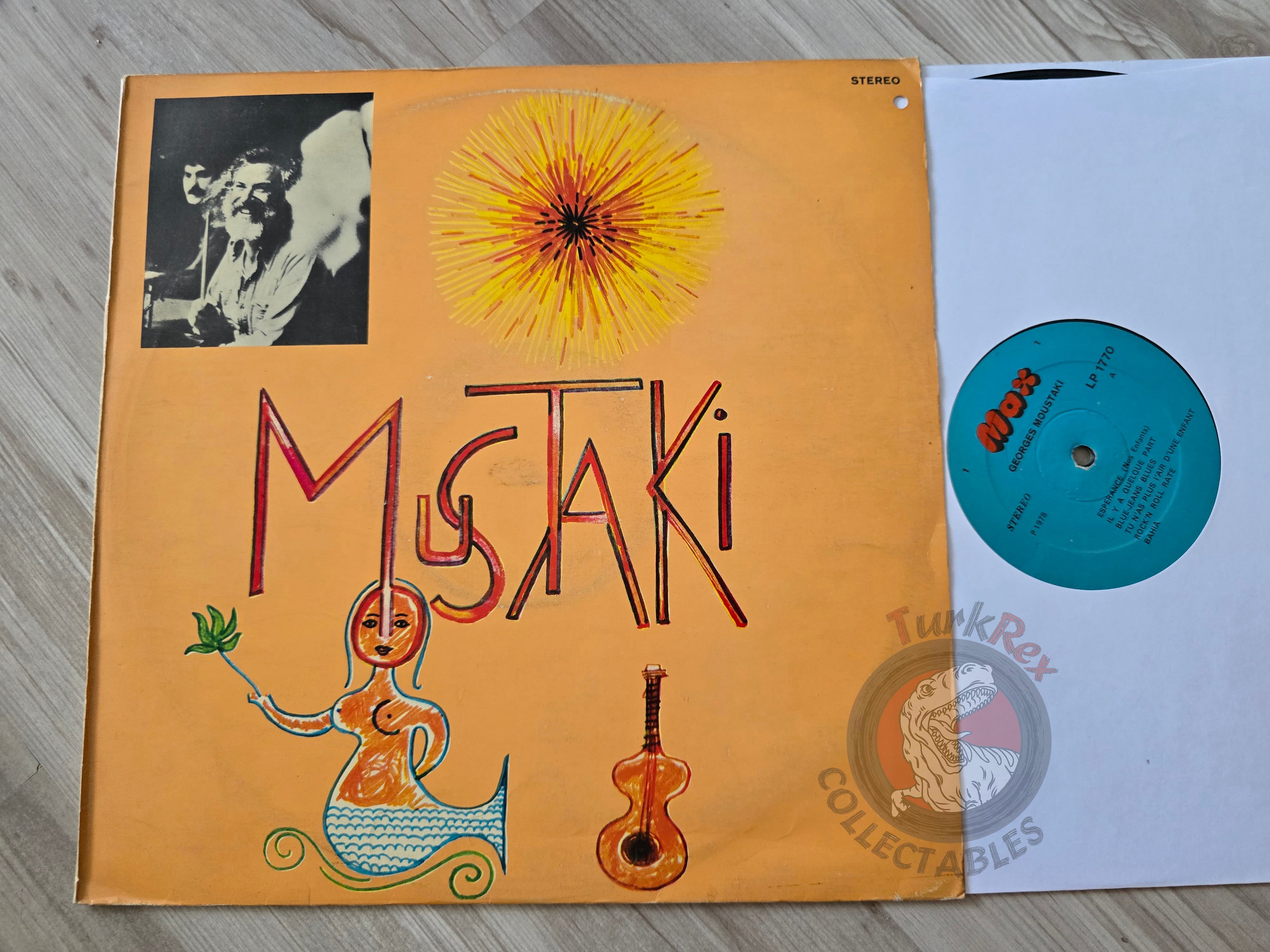 Georges Moustaki – Moustaki Turkish Pressing Vinyl Turkey Edition 3