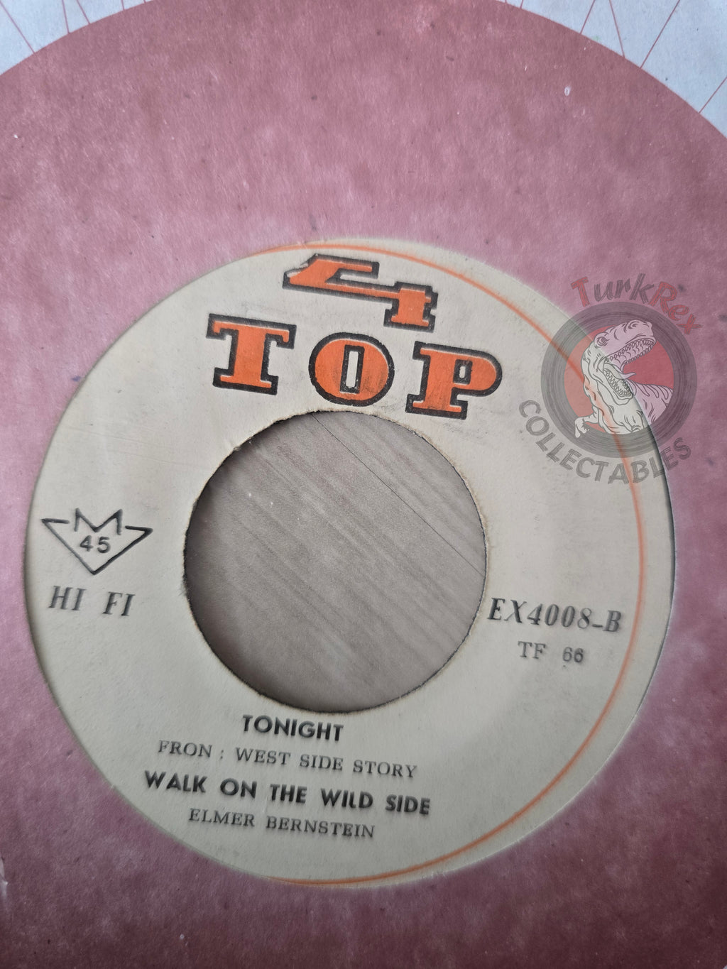 Brook Benton / Elmer Bernstein - West Side Story 7" Iran Pressing Vinyl Iranian Edition