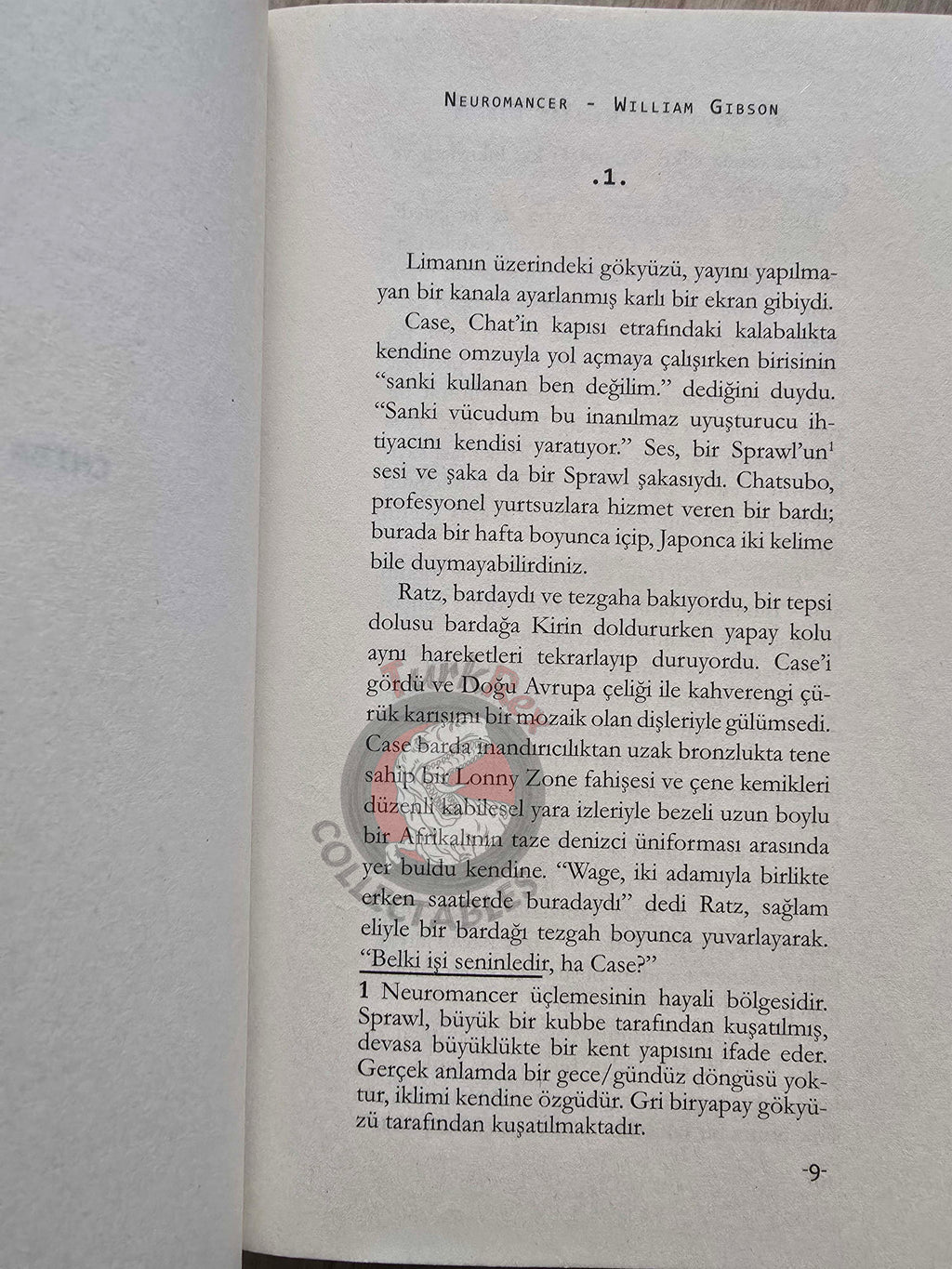 William Gibson –  Neuromancer  2016 Turkish Book Turkey The Neuromancer Trilogy