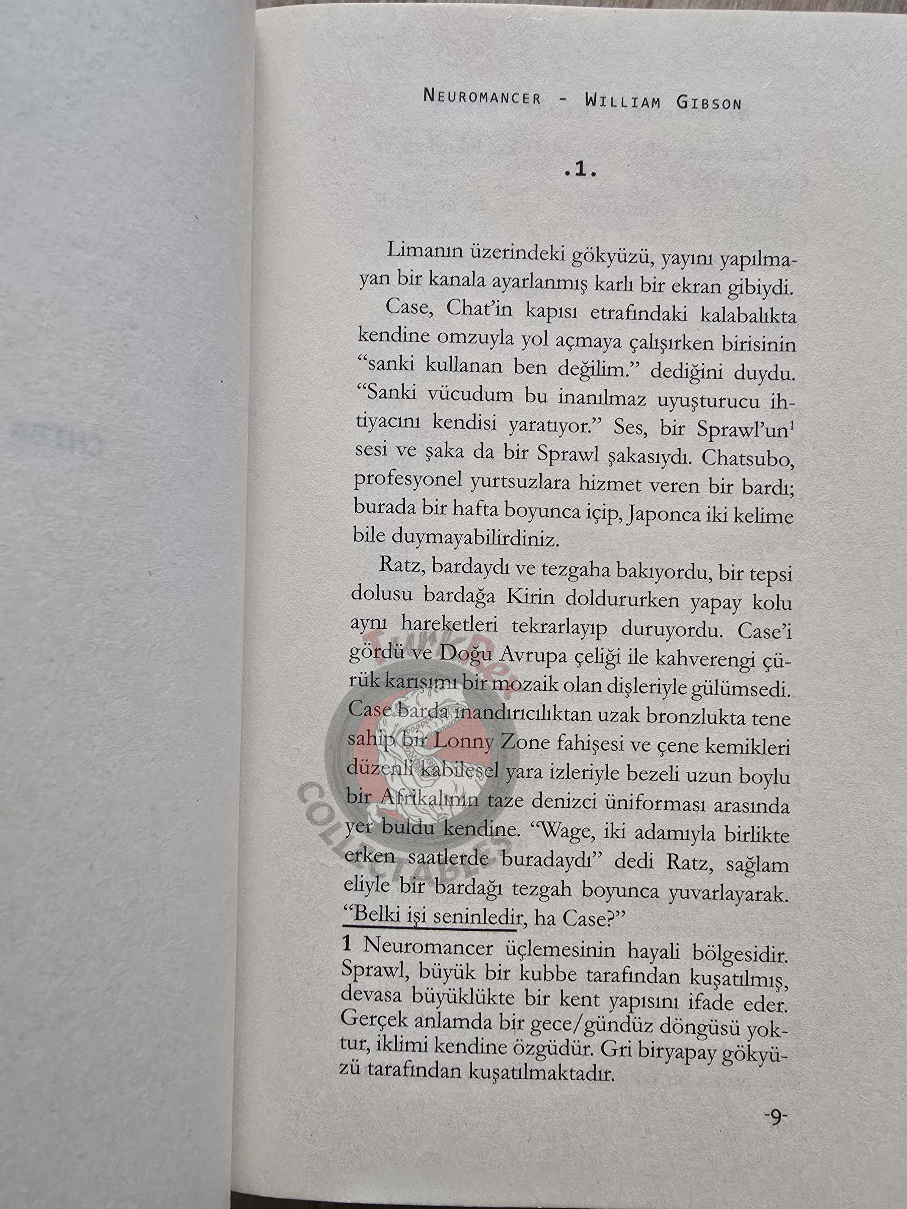 William Gibson –  Neuromancer  2016 Turkish Book Turkey The Neuromancer Trilogy
