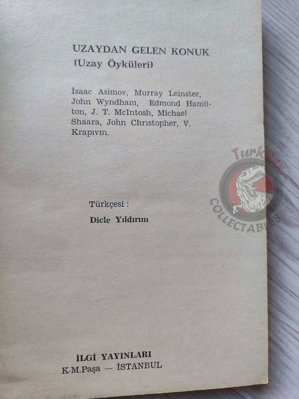 Isaac Asimov – Space Travel Stories 1983 1st Turkish Book Turkey E.T. Extra-Terrestrial