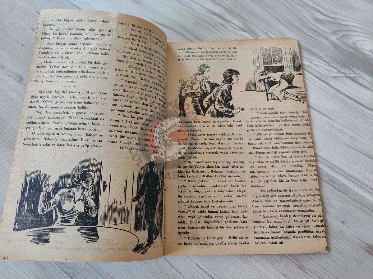 1001 Roman 1942 The Heroic Cavalryman Turkish Comic Mag Turkey