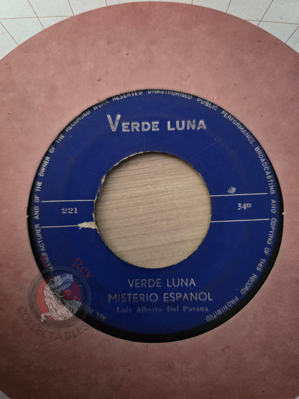 Luis Alberto Del Parana / Los Cubancitos / Esquivel & His Orchestra 7" Iran Pressing Vinyl Iranian Edition