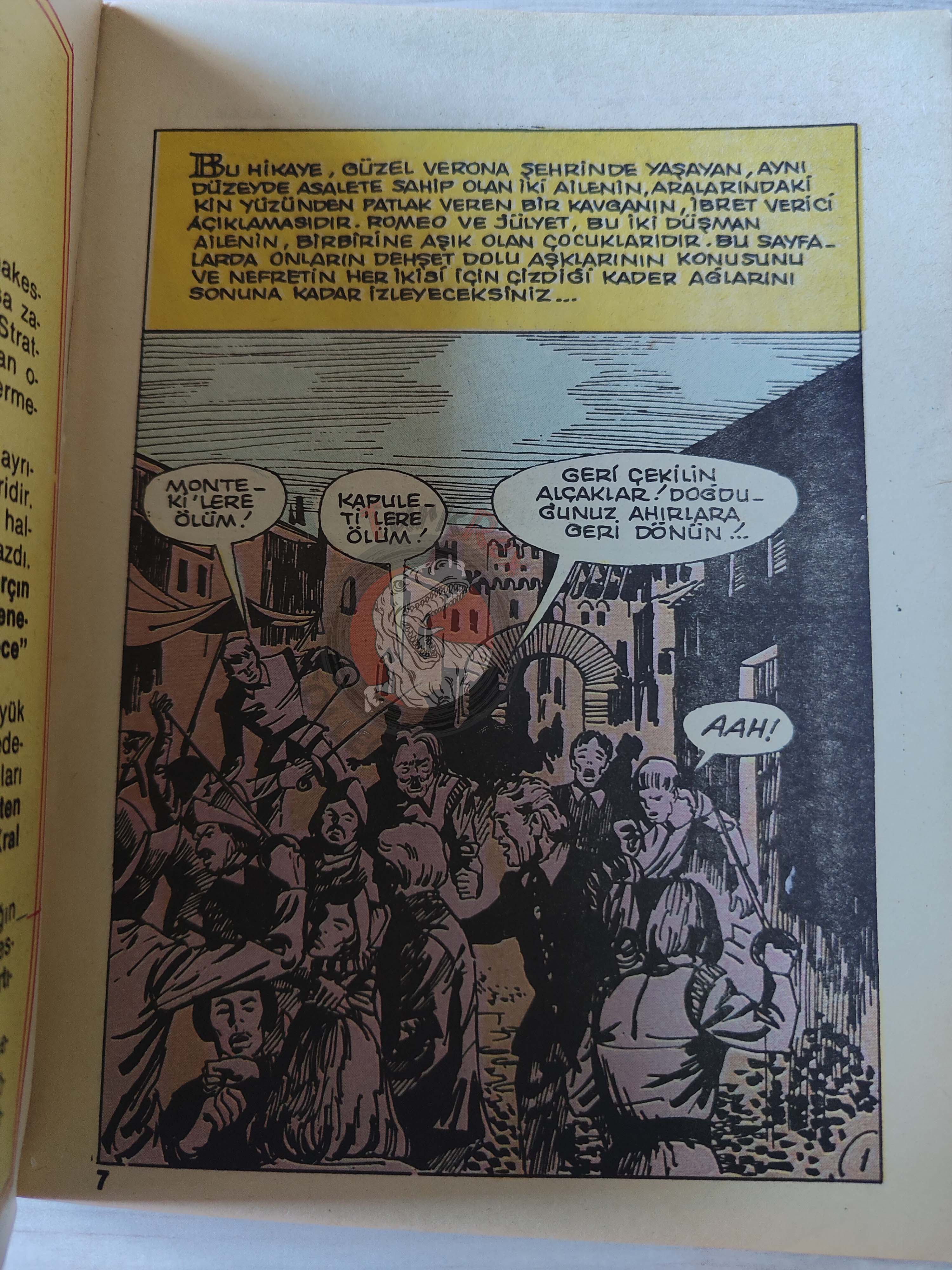 Romeo and Juliet – William Shakespeare Turkish Comic Turkey Classics Illustrated