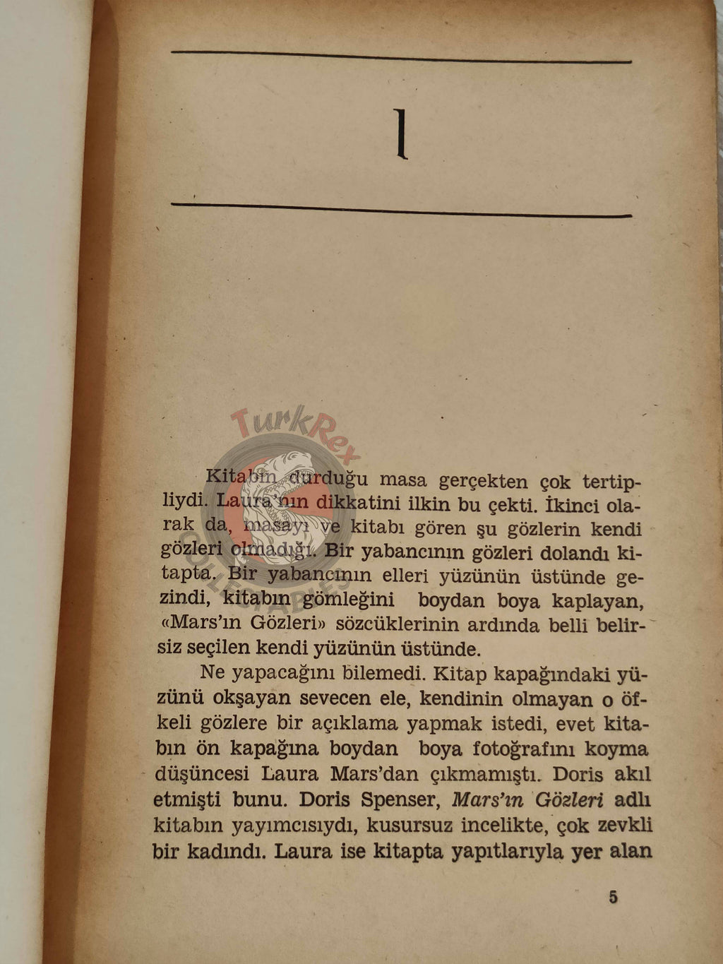 H. B. Gilmour – The Eyes of Laura Mars 1978 1st Turkish Book Turkey