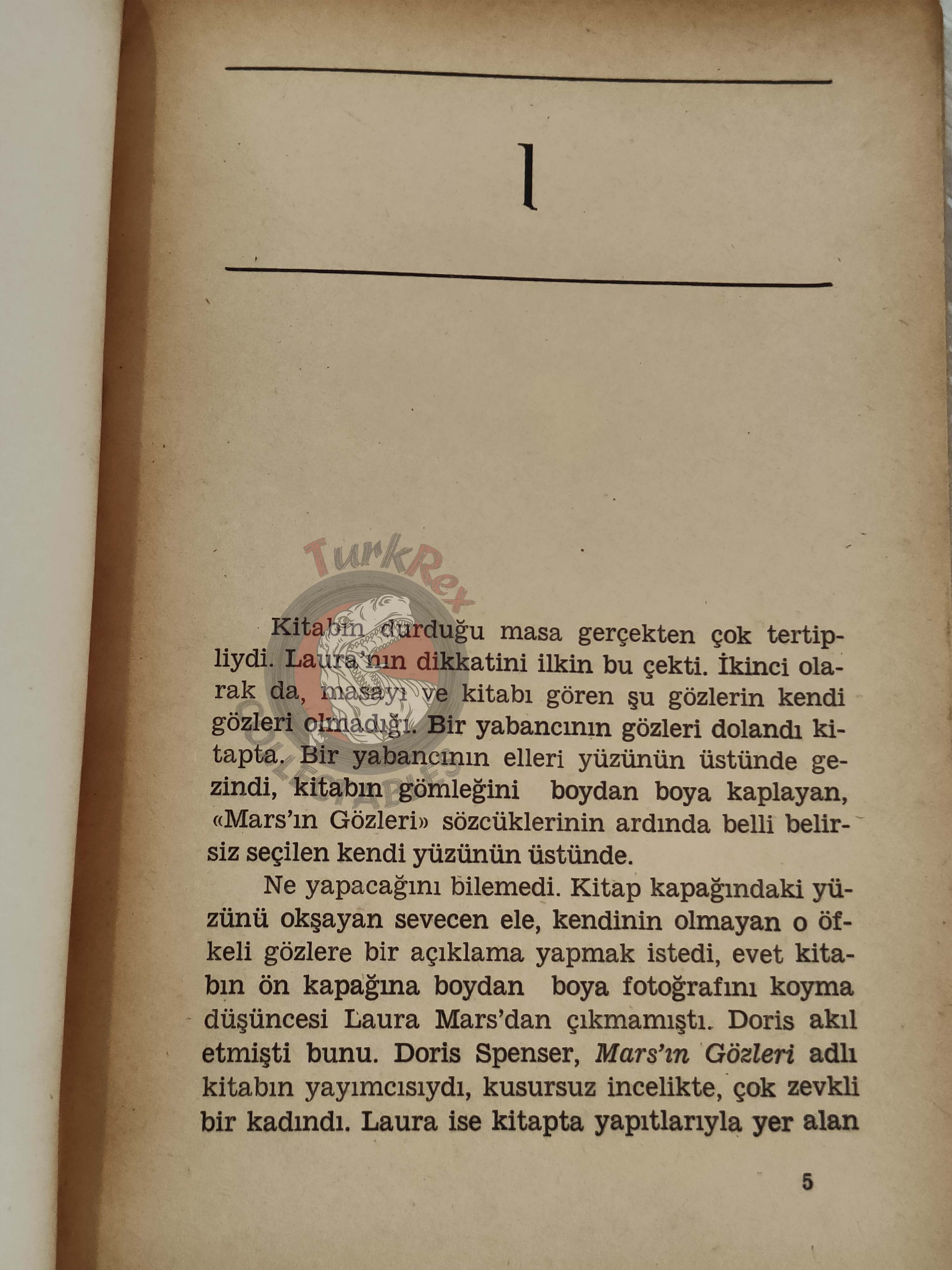 H. B. Gilmour – The Eyes of Laura Mars 1978 1st Turkish Book Turkey