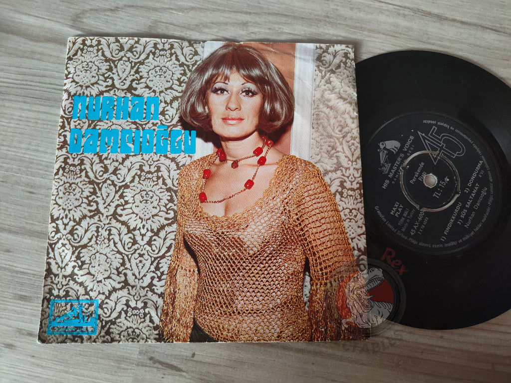 Nurhan Damcıoğlu – Kabağı Da Boynuma Takarım 7" Turkish Pressing Vinyl Turkey Edition