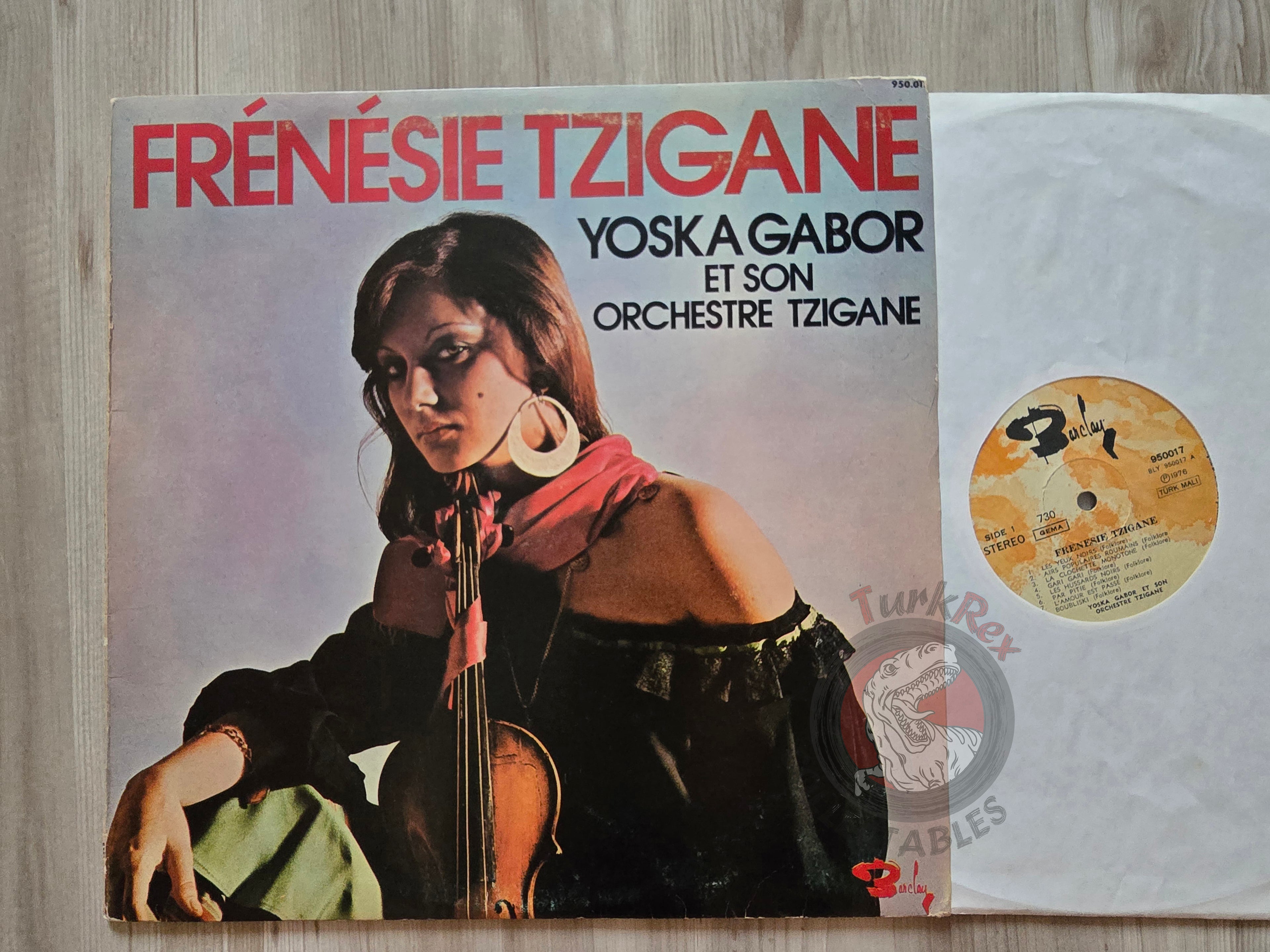 Yoska Gabor And His Gypsy Orchestra – Frénésie Tzigane Turkish Pressing Vinyl Turkey Edition