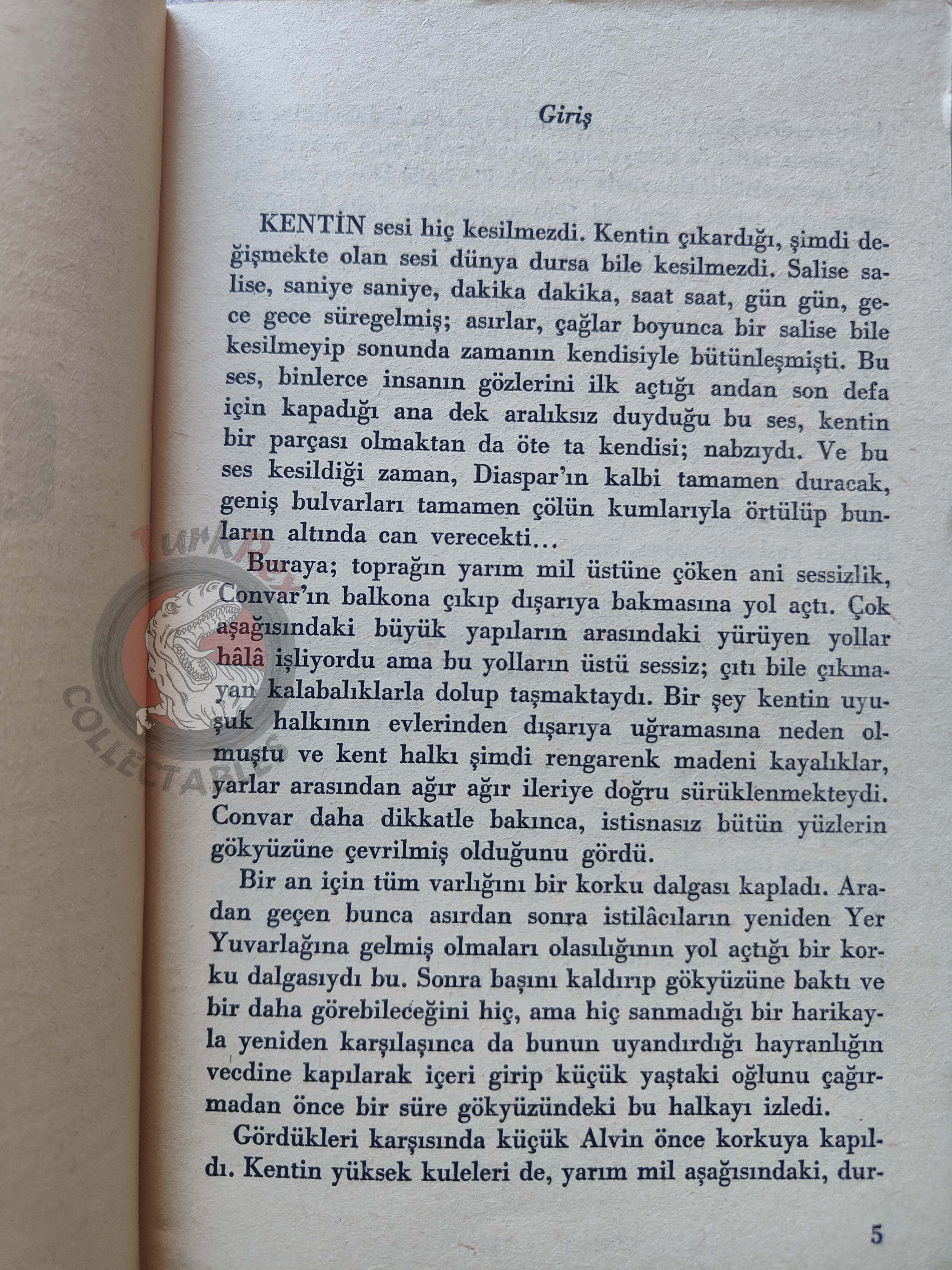 Arthur C. Clarke – Against the Fall of Night 1984 1st Turkish Book Turkey