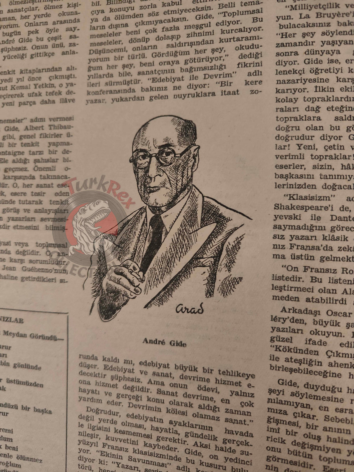 Varlık 1955 André Gide Turkish Literary Mag Turkey Fernand Léger F. J. Haydn André Masson