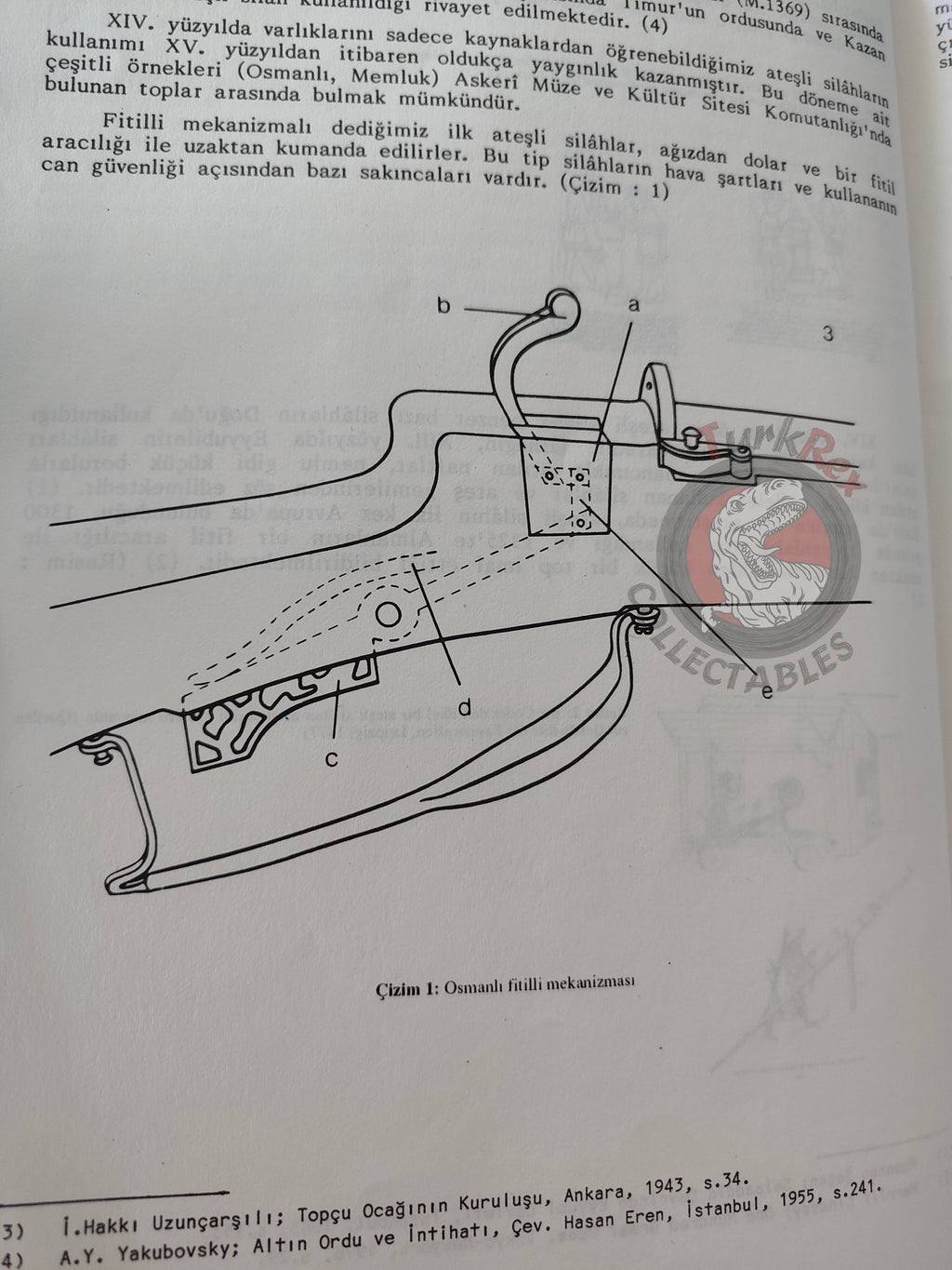 Ottoman Muskets, Pistols and Equipments 1993 Turkish Book Military Ottoman Empire