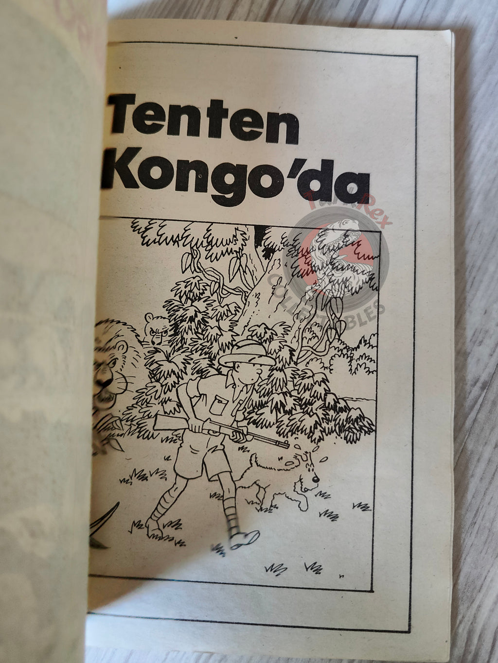 Tintin – Tintin in the Congo mid 1980s Turkish Edition Comic Turkey 2