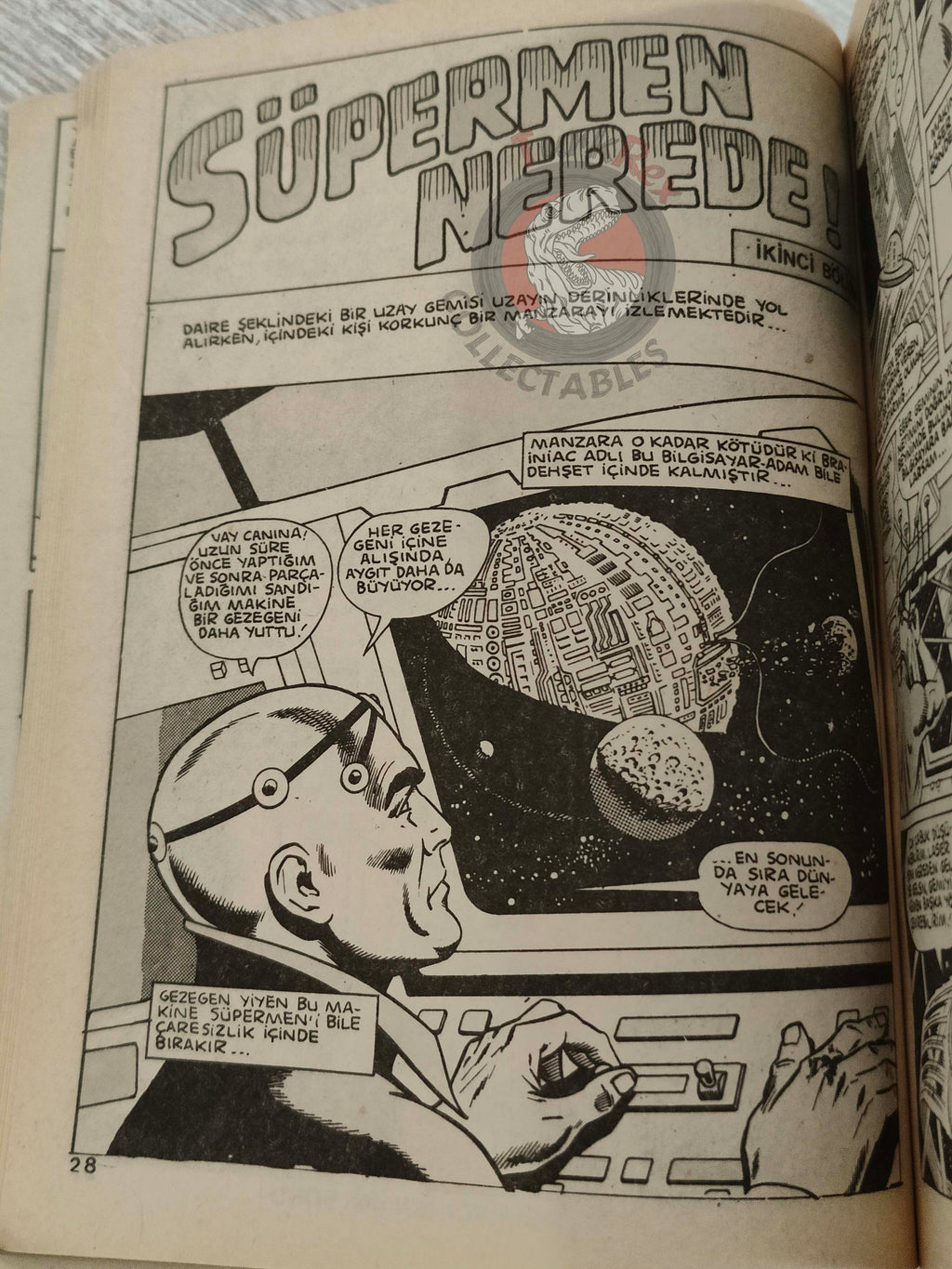 Superman Vol #54 1993 Turkish Comic Turkey Justice League of America Action Comics #528
