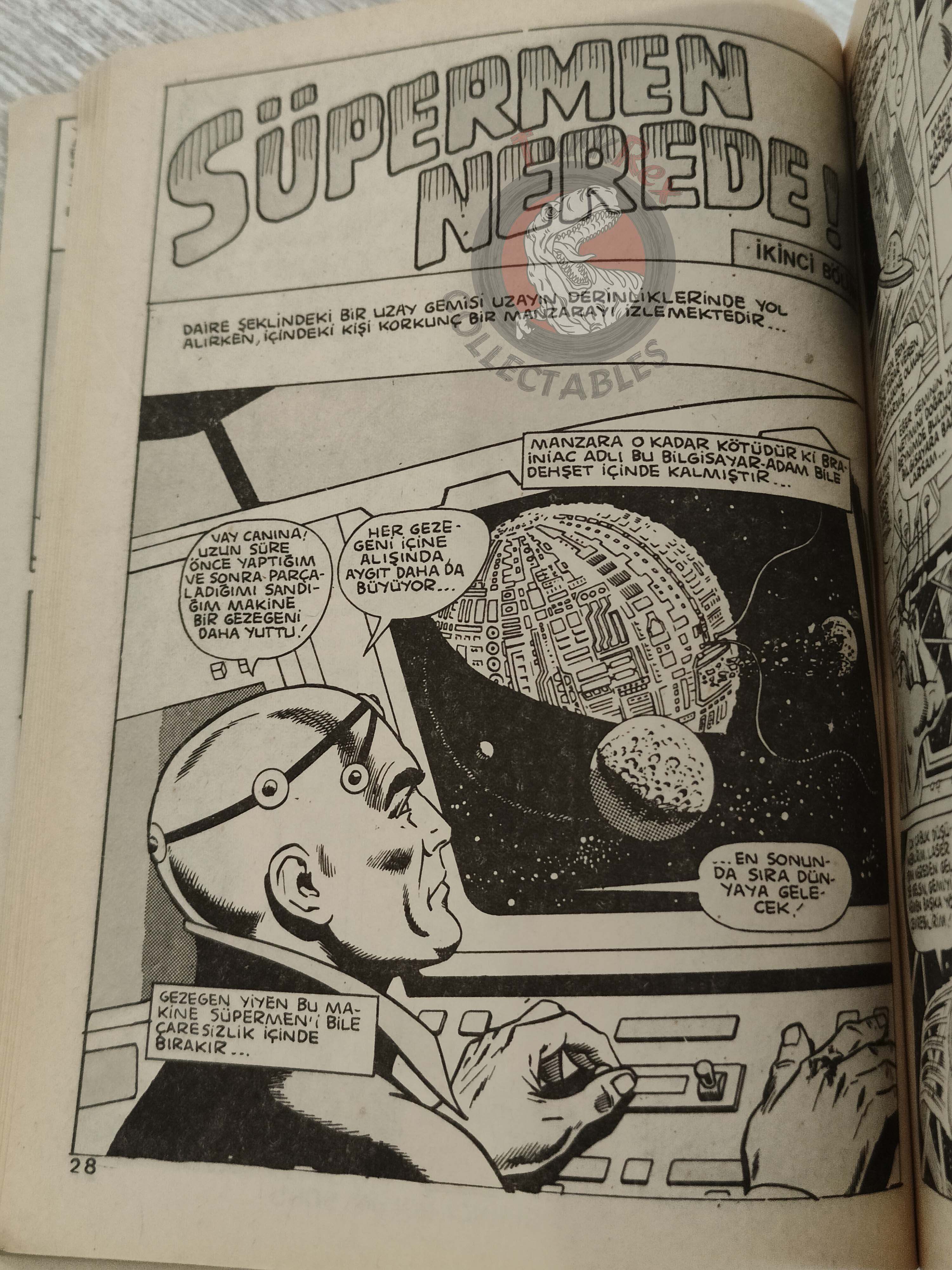 Superman Vol #54 1993 Turkish Comic Turkey Justice League of America Action Comics #528