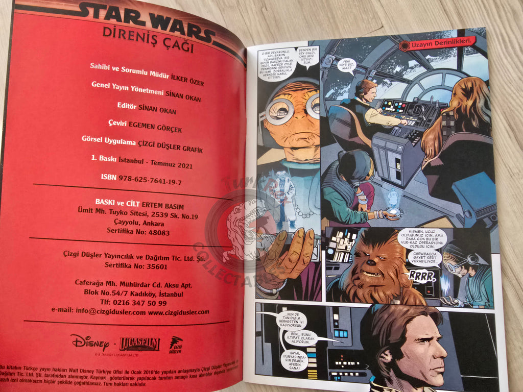 Star Wars - Age of Resistance Special #1 Turkish Comic Turkey