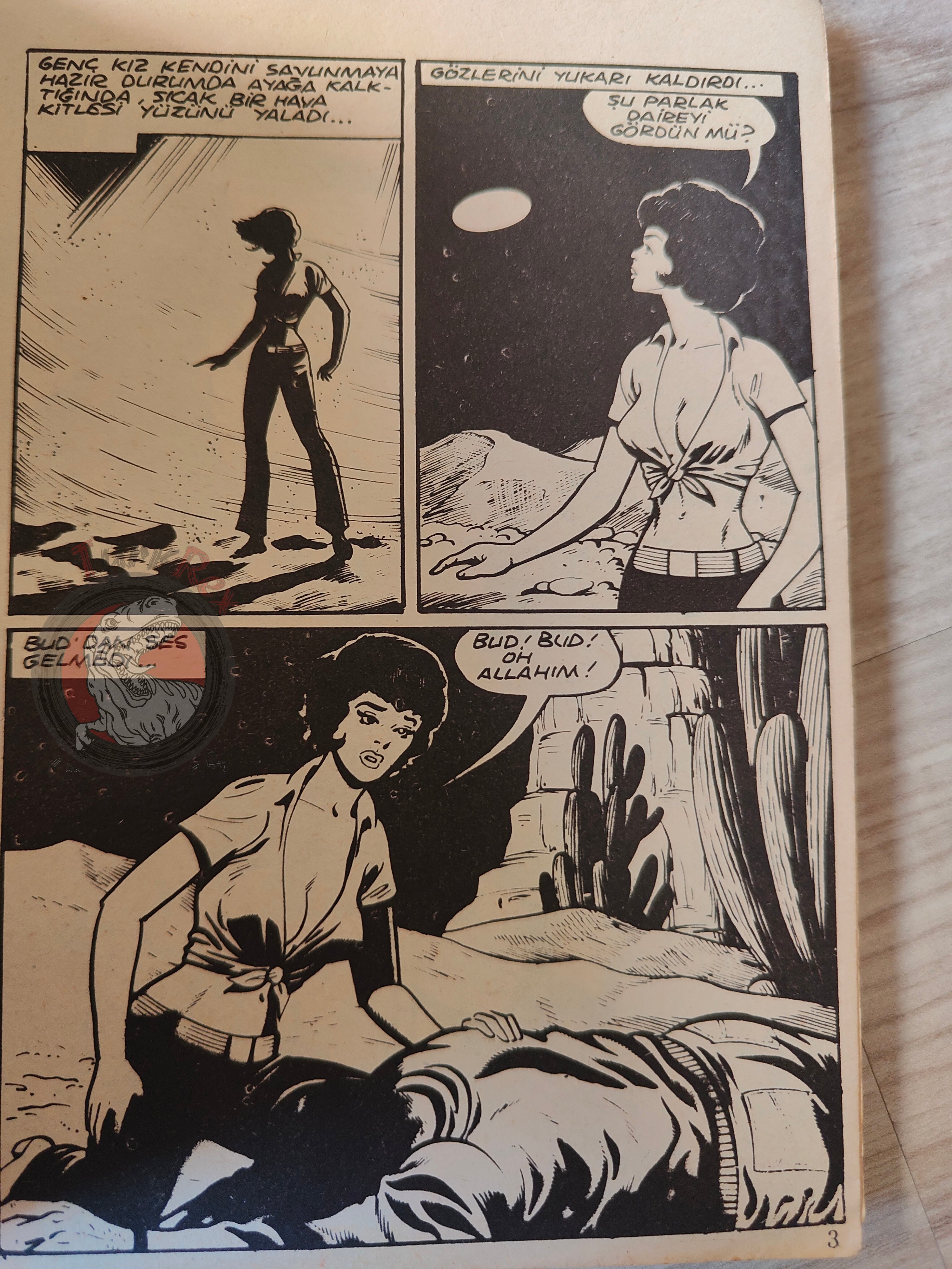 Uzay #1 1981 Turkish Comic Turkey Space Science Fiction
