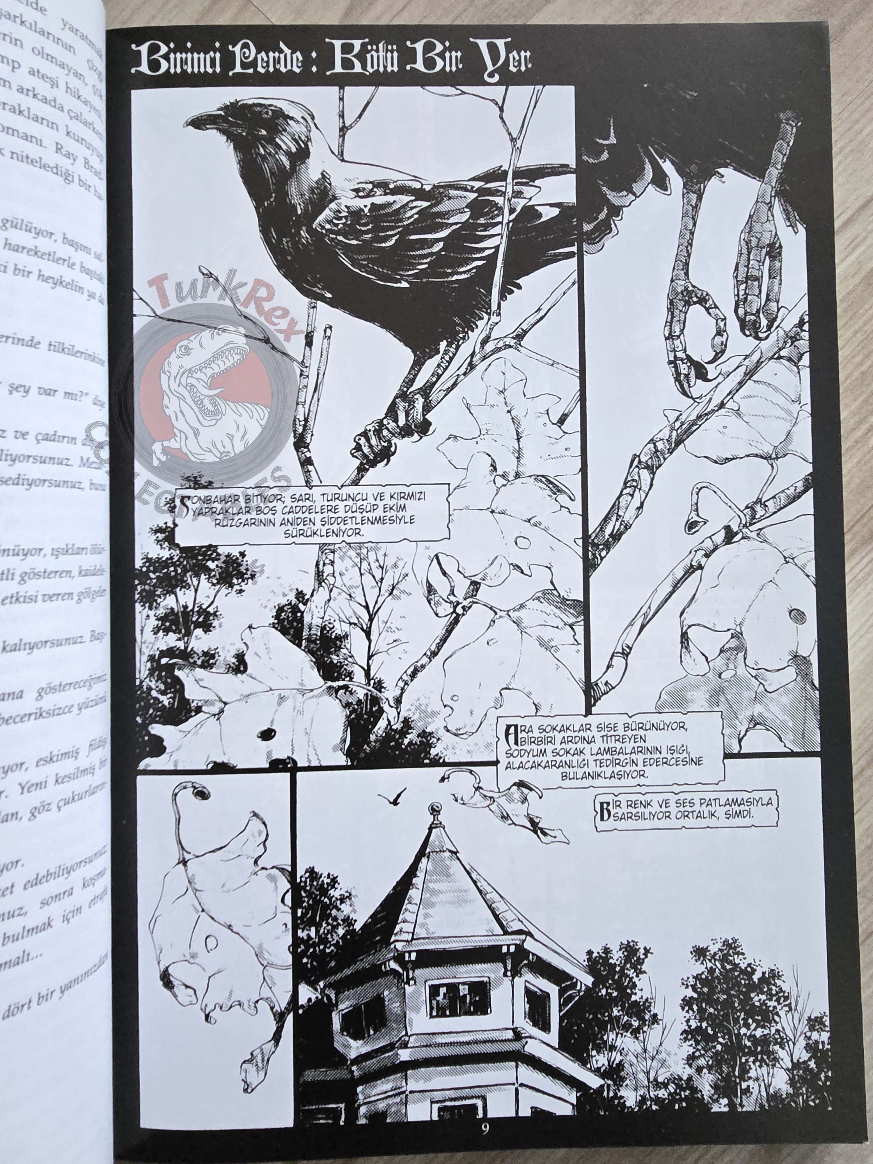 The Last Temptation - Neil Gaiman Alice Cooper Turkish Comic Turkey 2015
