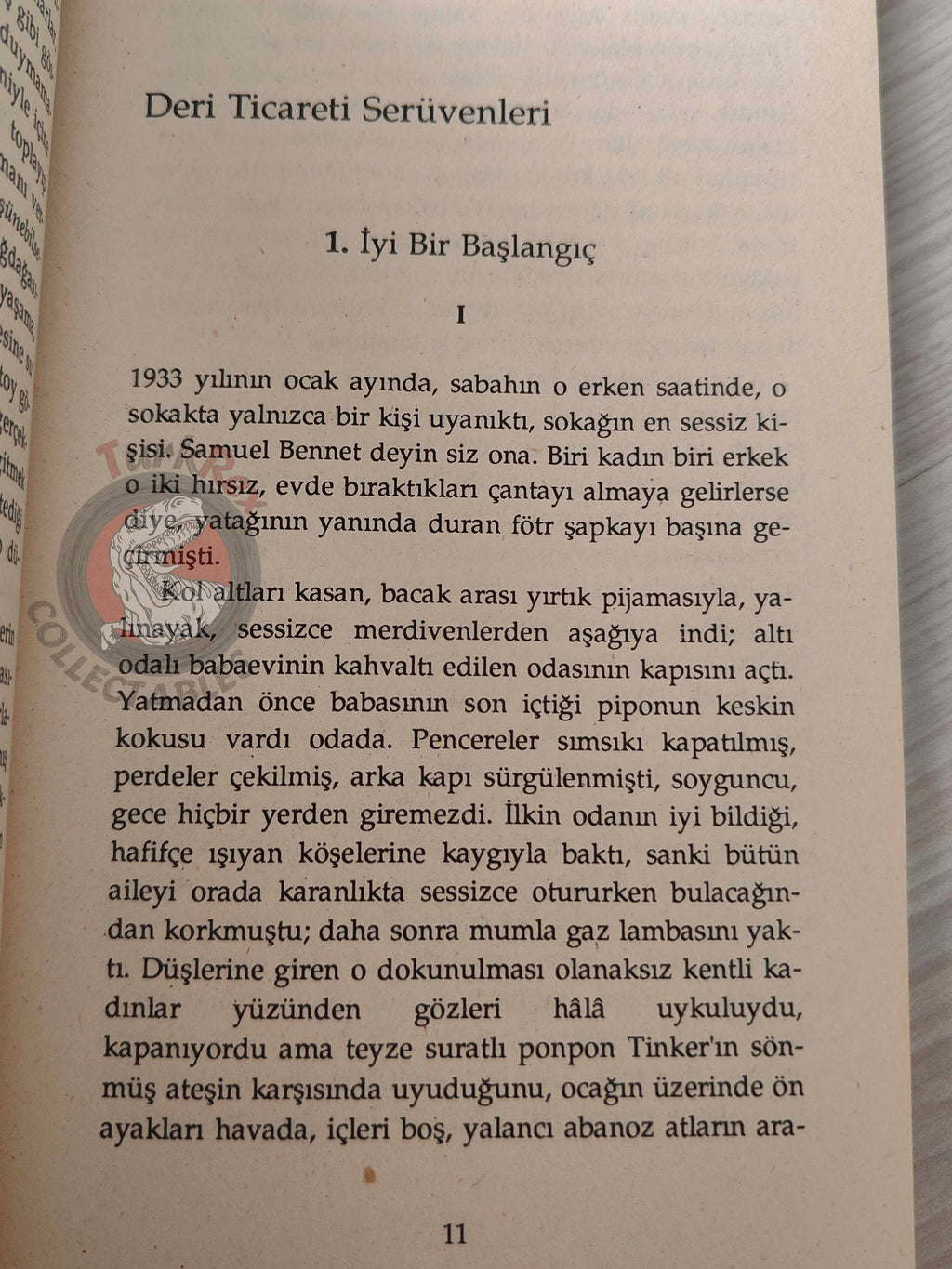 Dylan Thomas – Adventures in the Skin Trade  1991 1st Turkish Book Turkey