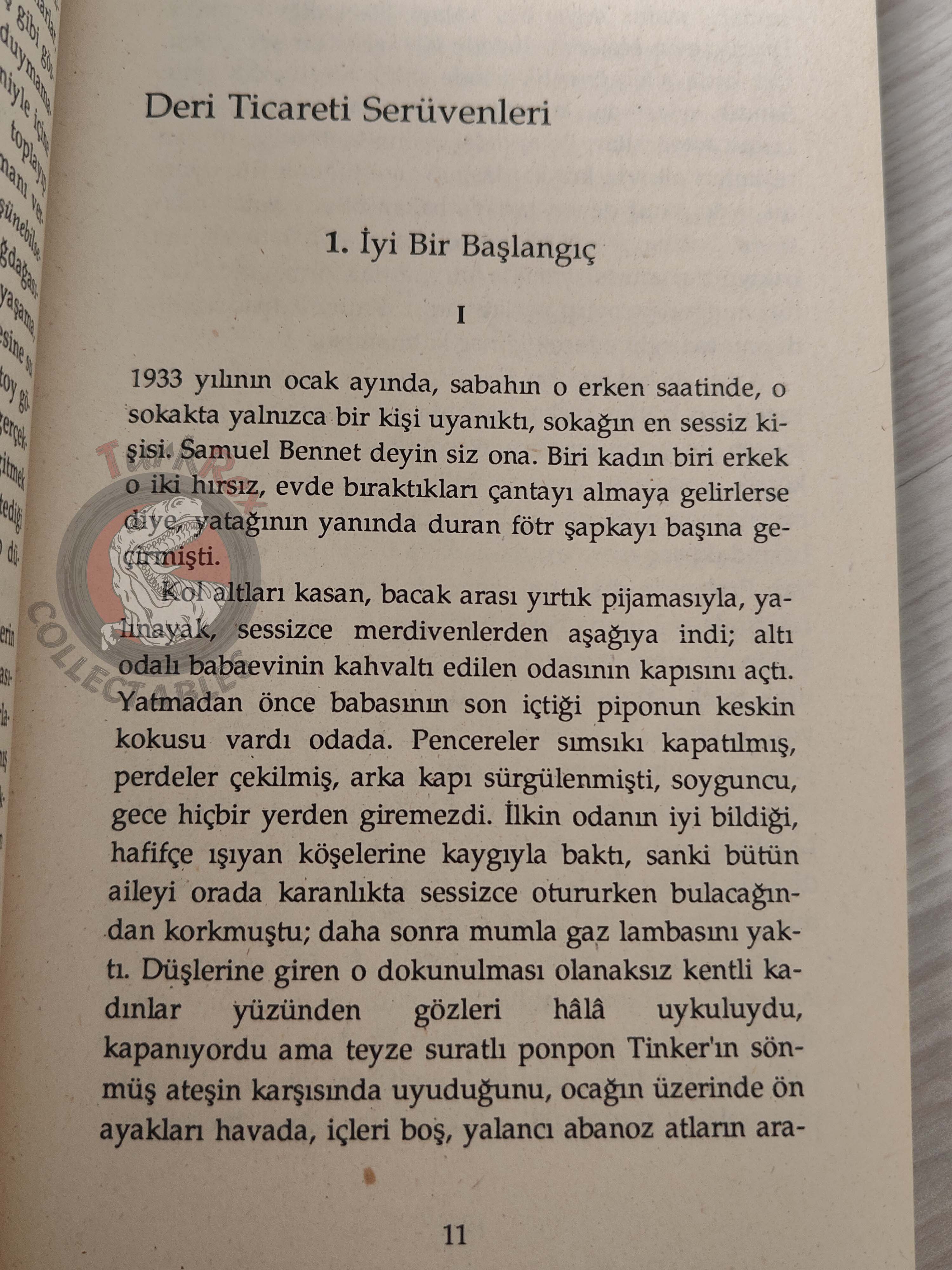 Dylan Thomas – Adventures in the Skin Trade  1991 1st Turkish Book Turkey