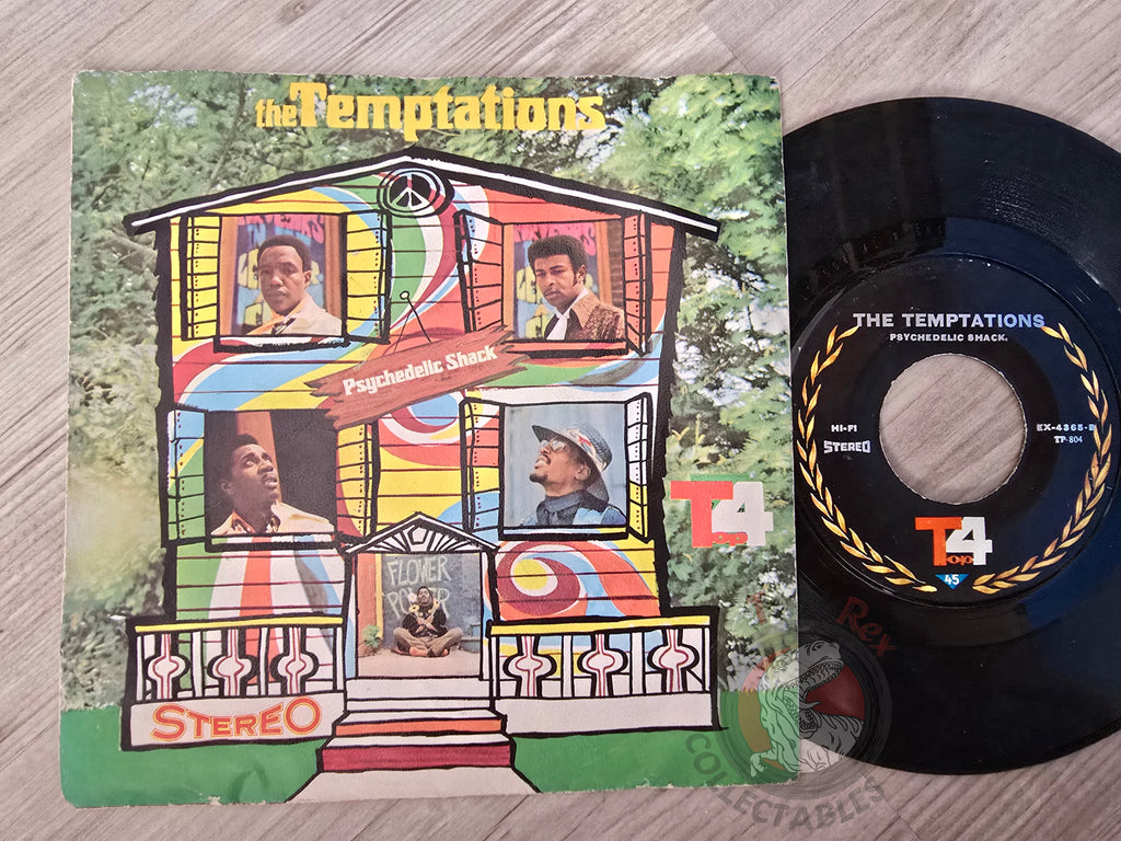 The Temptations – Psychedelic Shack 7" Iran Pressing Vinyl Iranian Edition 1
