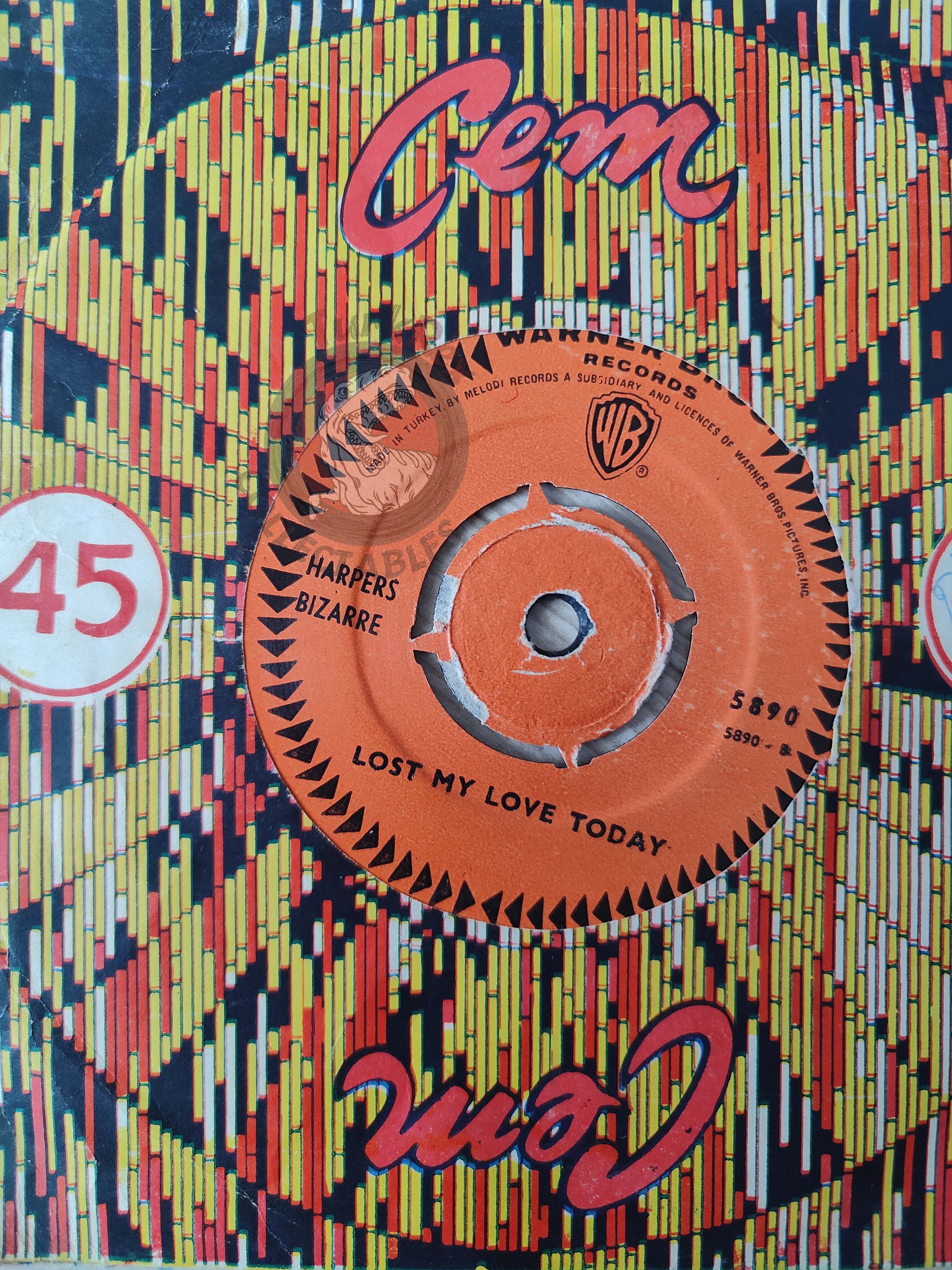 Harpers Bizarre – The 59th Street Bridge Song 7" Turkish Pressing Vinyl Turkey Edition