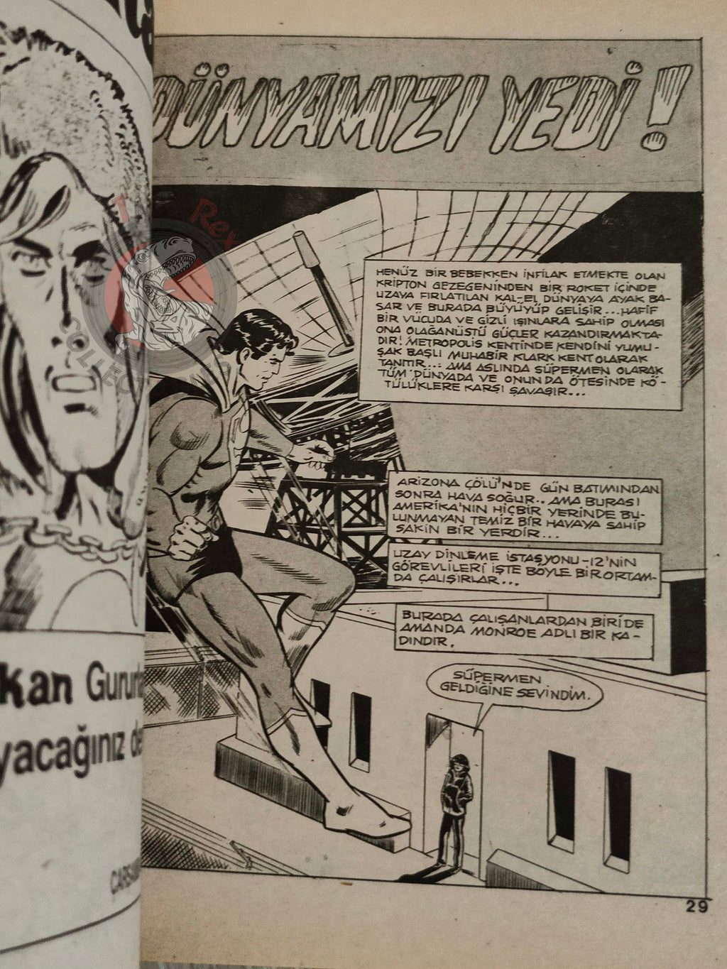 Superman #89 1991 Turkish Comic Turkey #290 DC Comics Presents #64 #95 Action #519