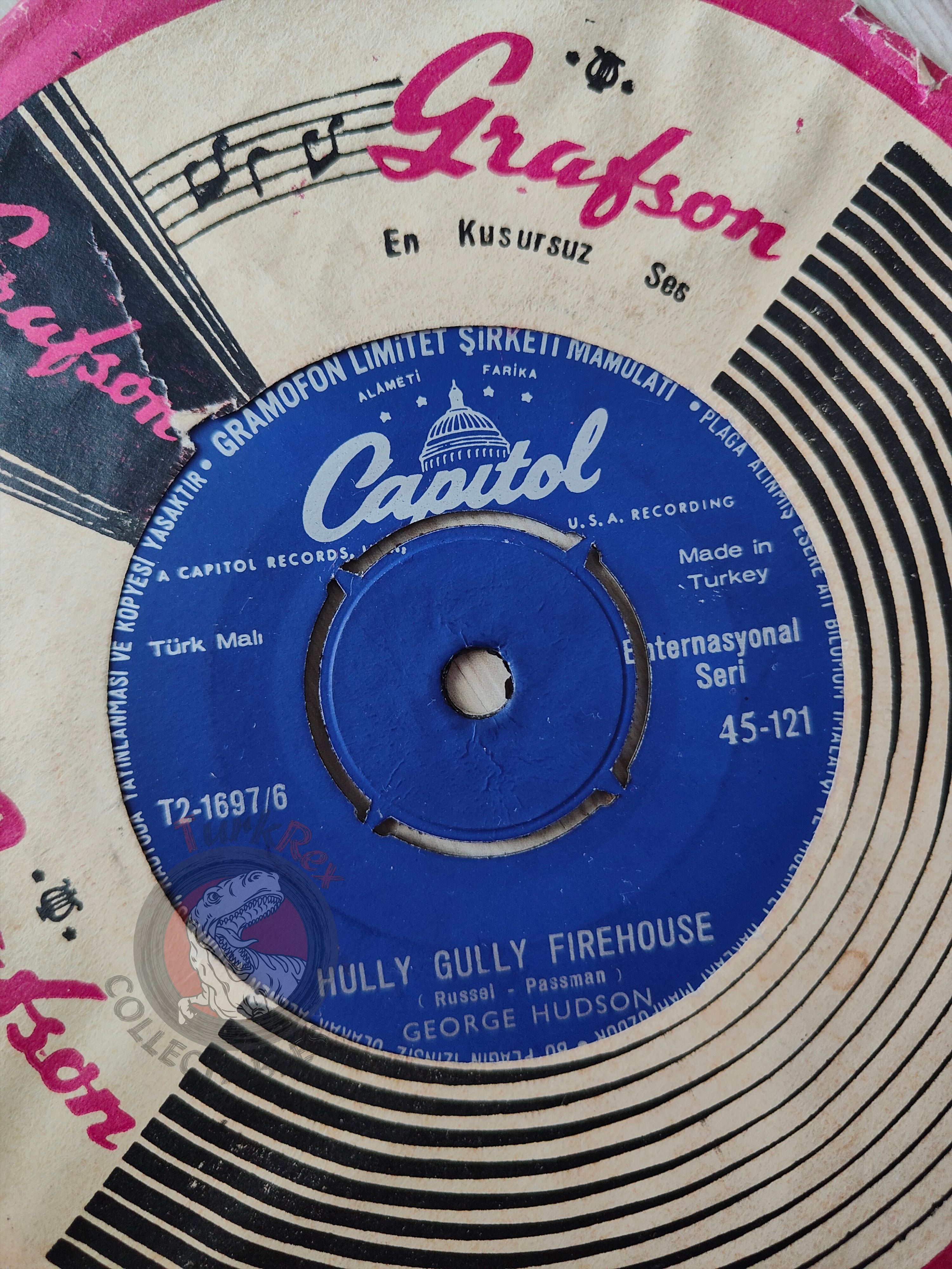George Hudson – Do The Limbo 7" Turkish Pressing Vinyl Turkey Edition