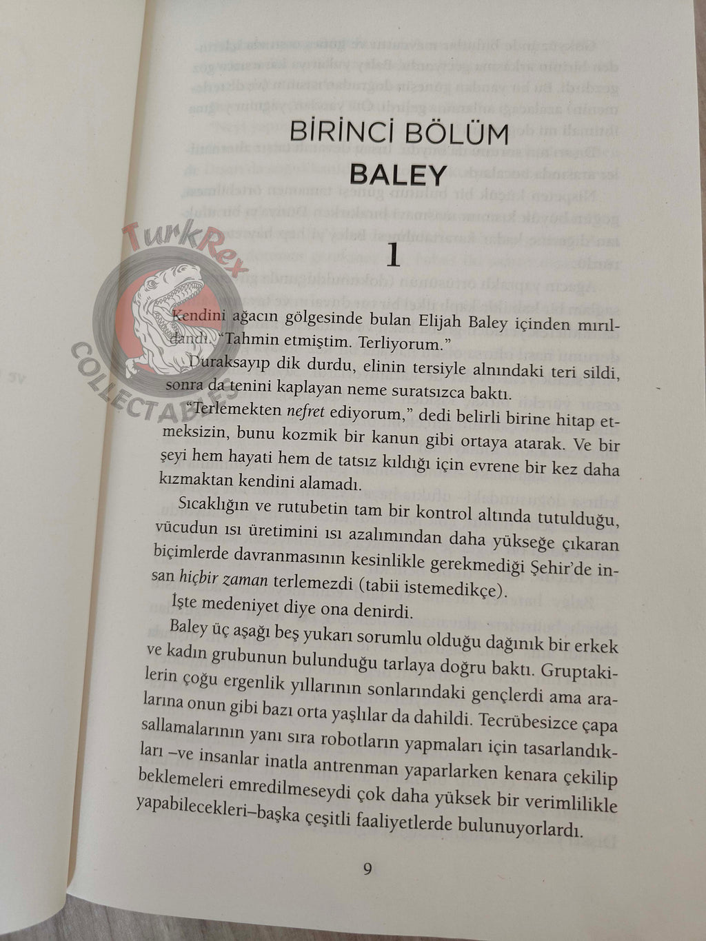Isaac Asimov – Robot Series - The Robots of Dawn Turkish Book Turkey
