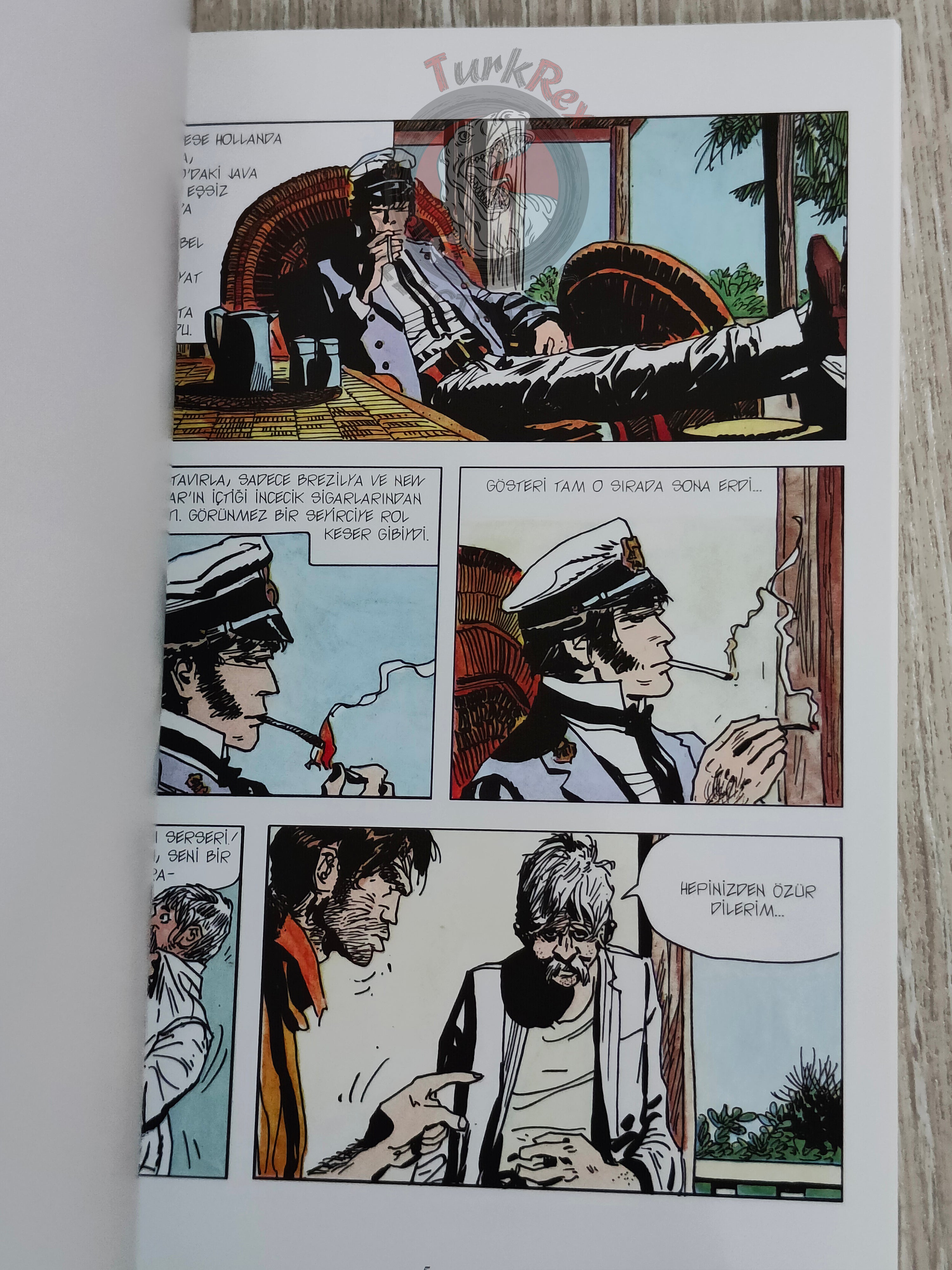 Corto Maltese – Le Secret de Tristan Bantam Turkish Comic Turkey
