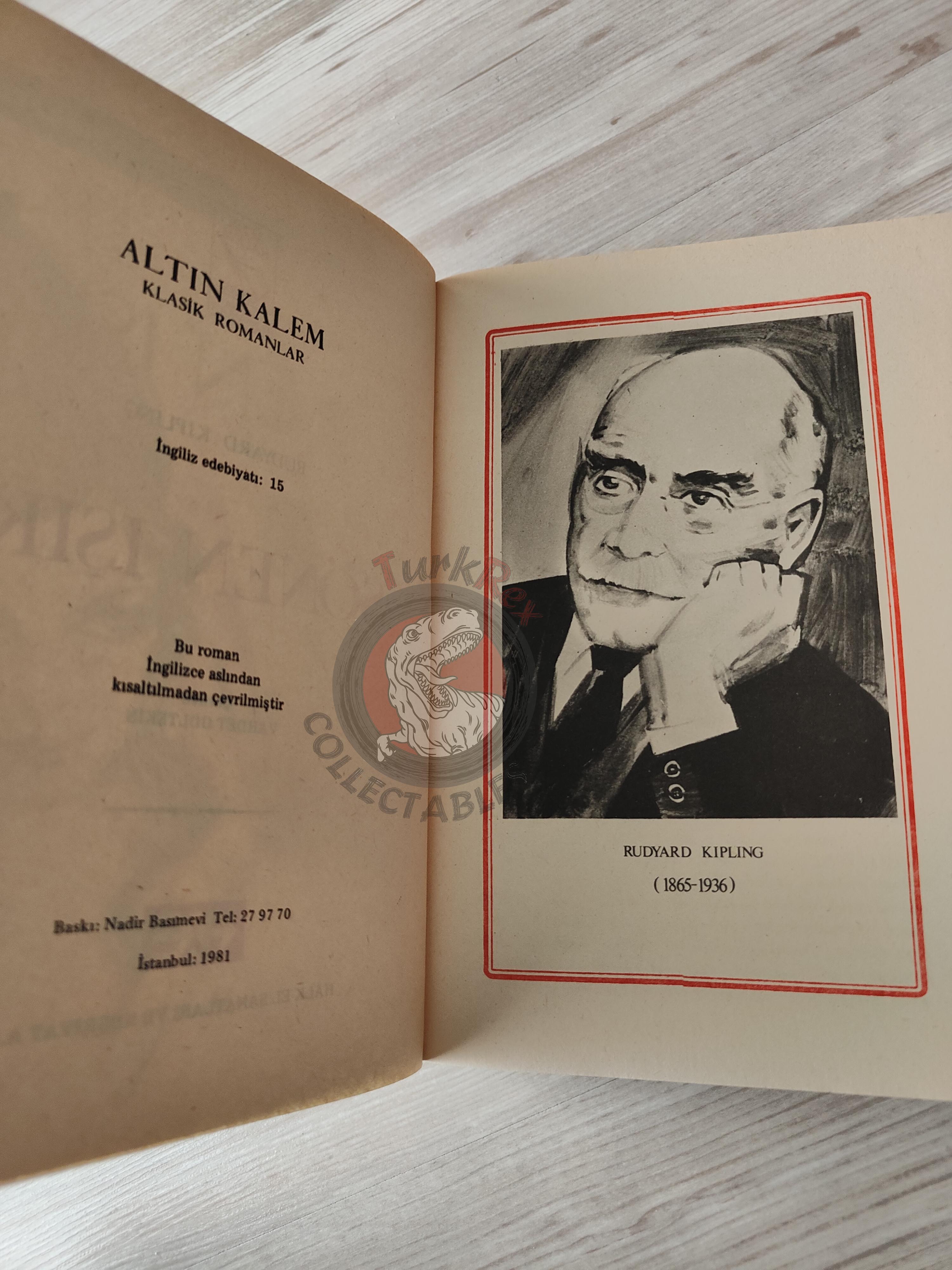 Rudyard Kipling – The Light That Failed 1981 Turkish Book Turkey