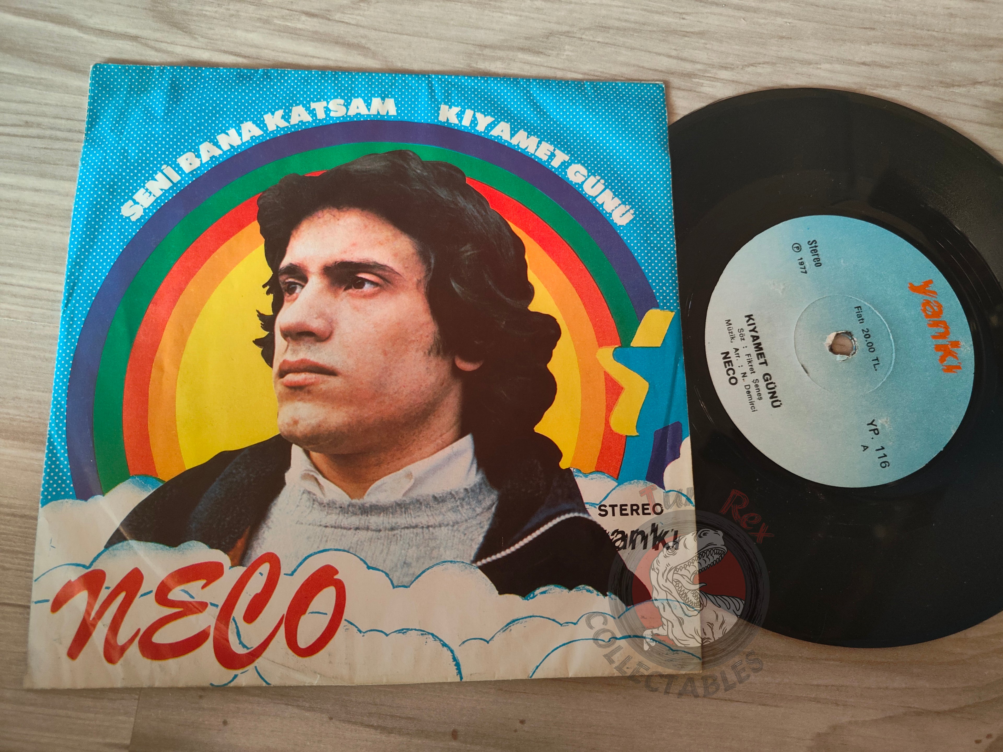 Neco – Seni Bana Katsam 7" Turkish Pressing Vinyl Turkey Edition