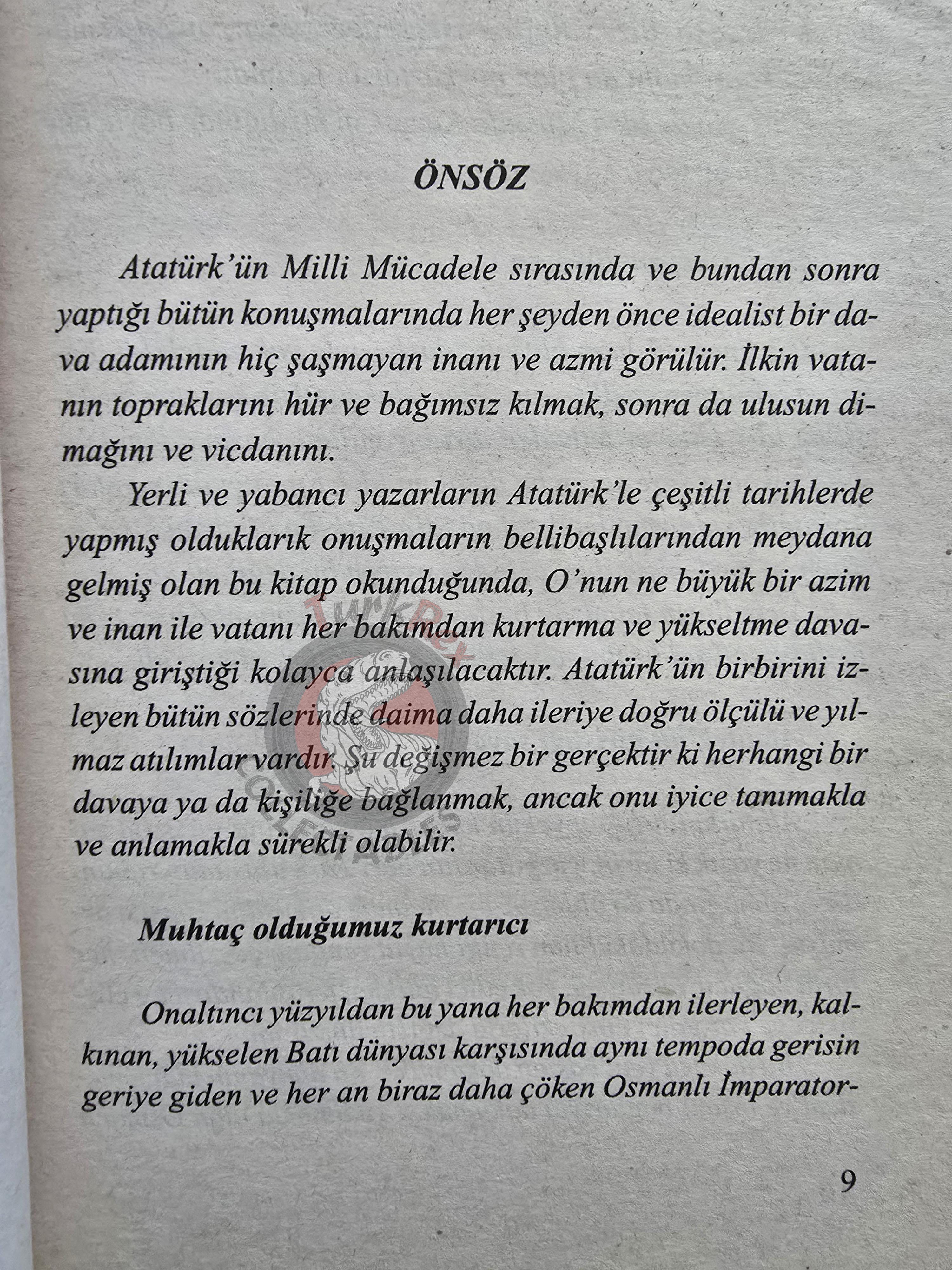 Conversations with Atatürk 2000 Turkish Book Turkey Interviews