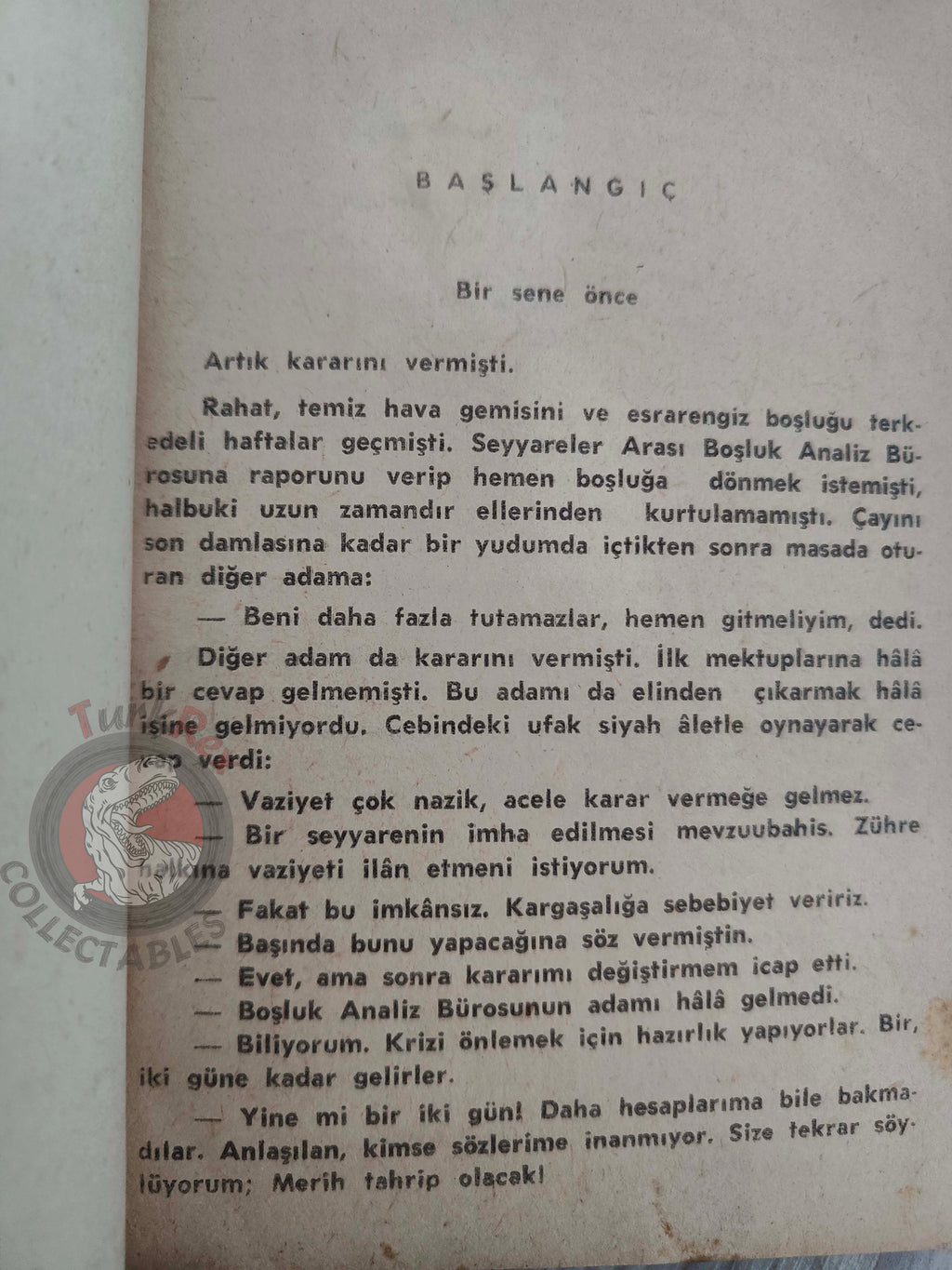 Isaac Asimov – Empire / The Currents of Space 1971 1st Turkish Book Turkey