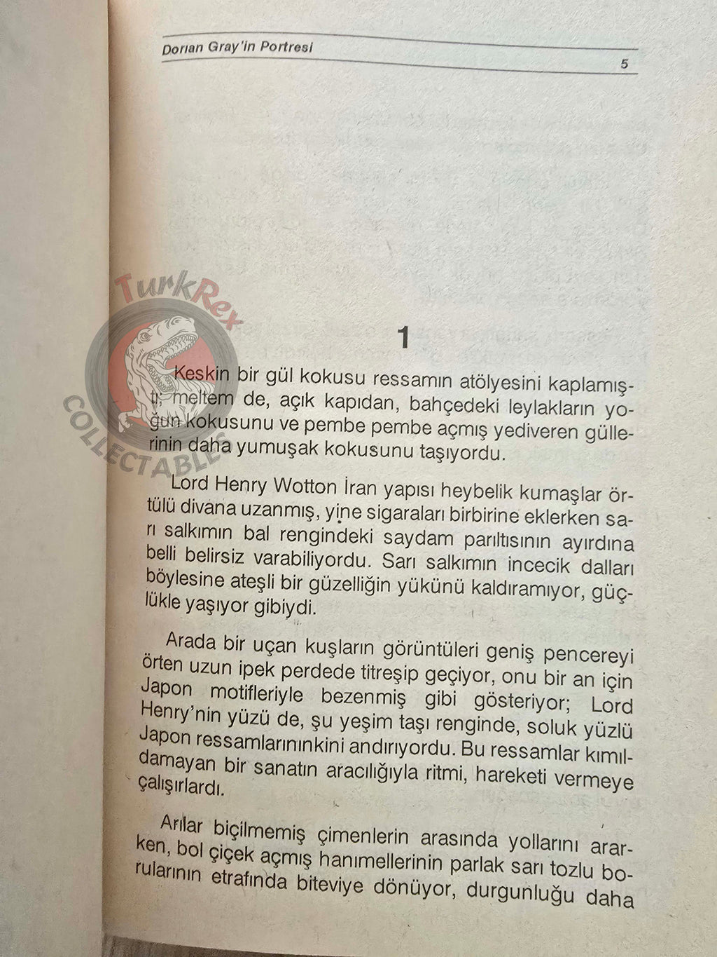 Oscar Wilde – The Picture of Dorian Gray 1998 Turkish Book Turkey