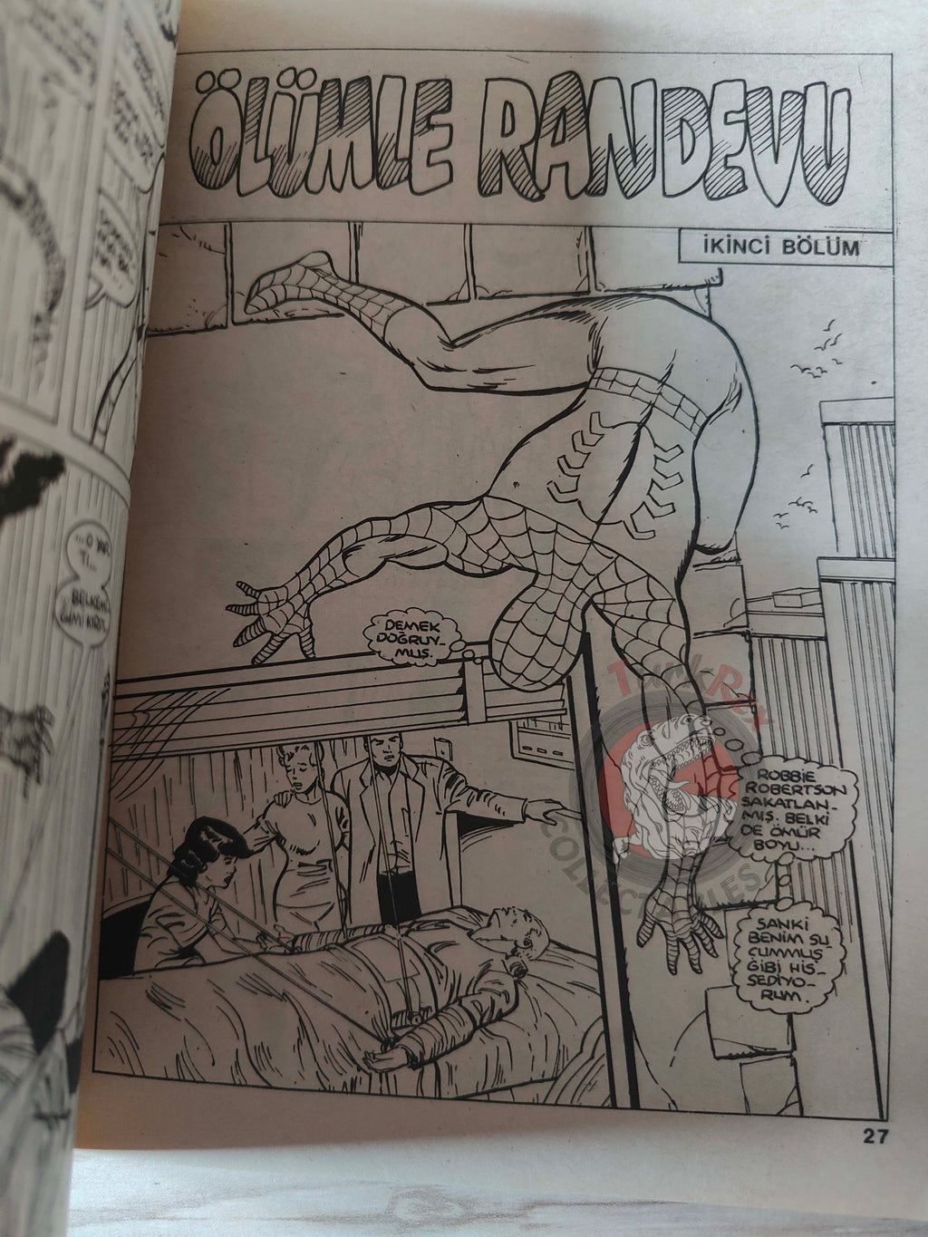 Spider-Man #109 1989 Turkish Comic Turkey Spectacular #139 #140 #141 #142