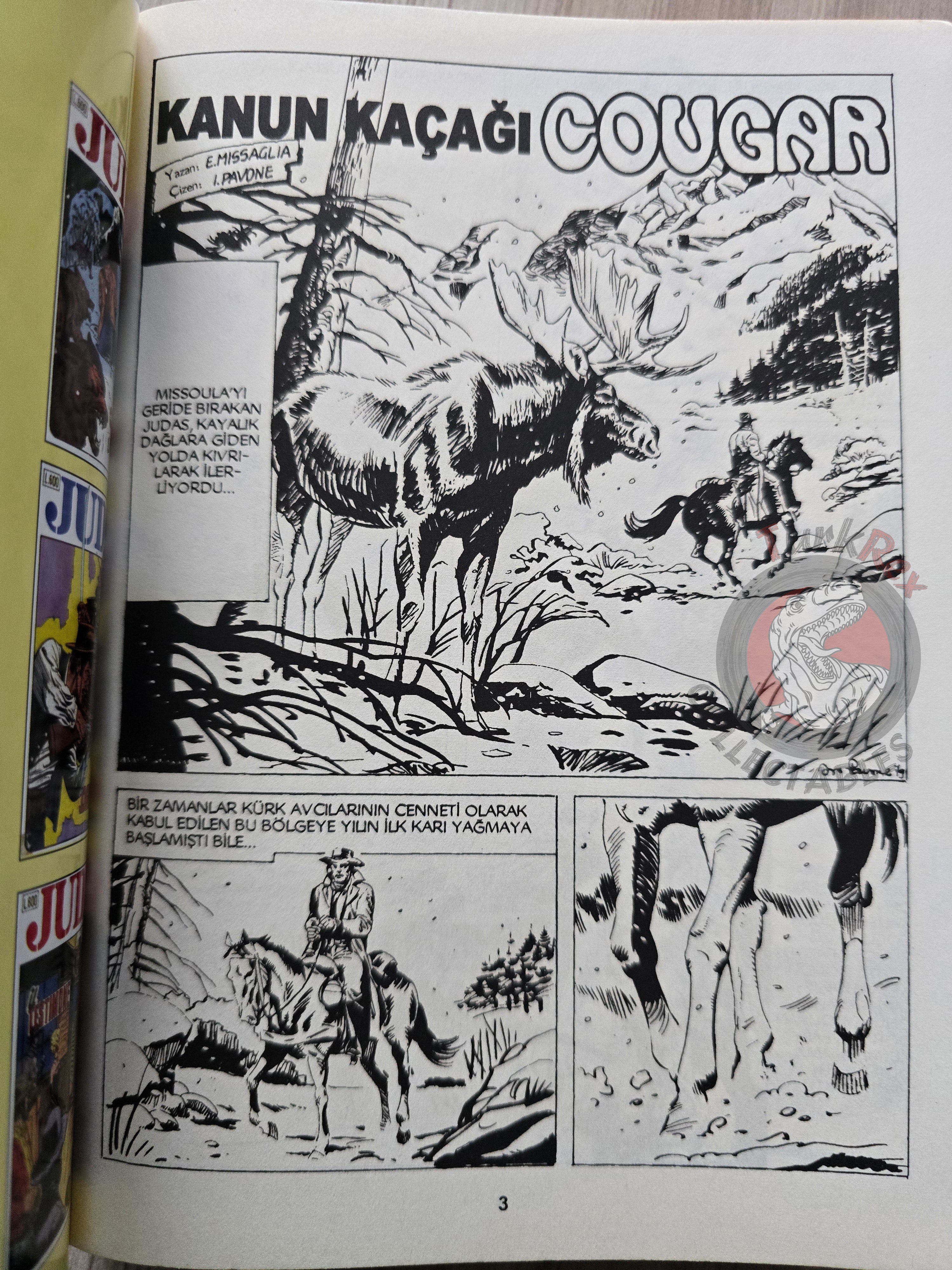 Judas Volume #4 Turkish Edition Comic Turkey #10 #11 #12