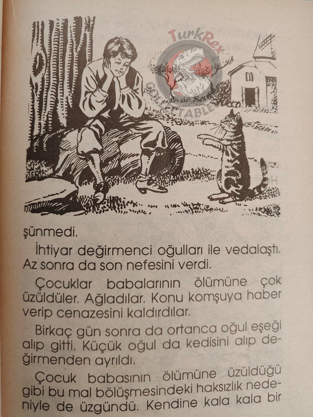 Puss in Boots – Grimm Brothers 1992 Turkish Book Turkey Illustrated