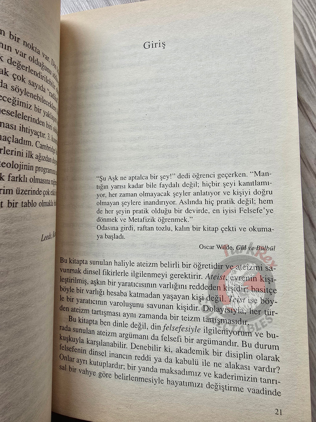 Robin Le Poidevin – Arguing for Atheism 2003 Turkish Book Turkey