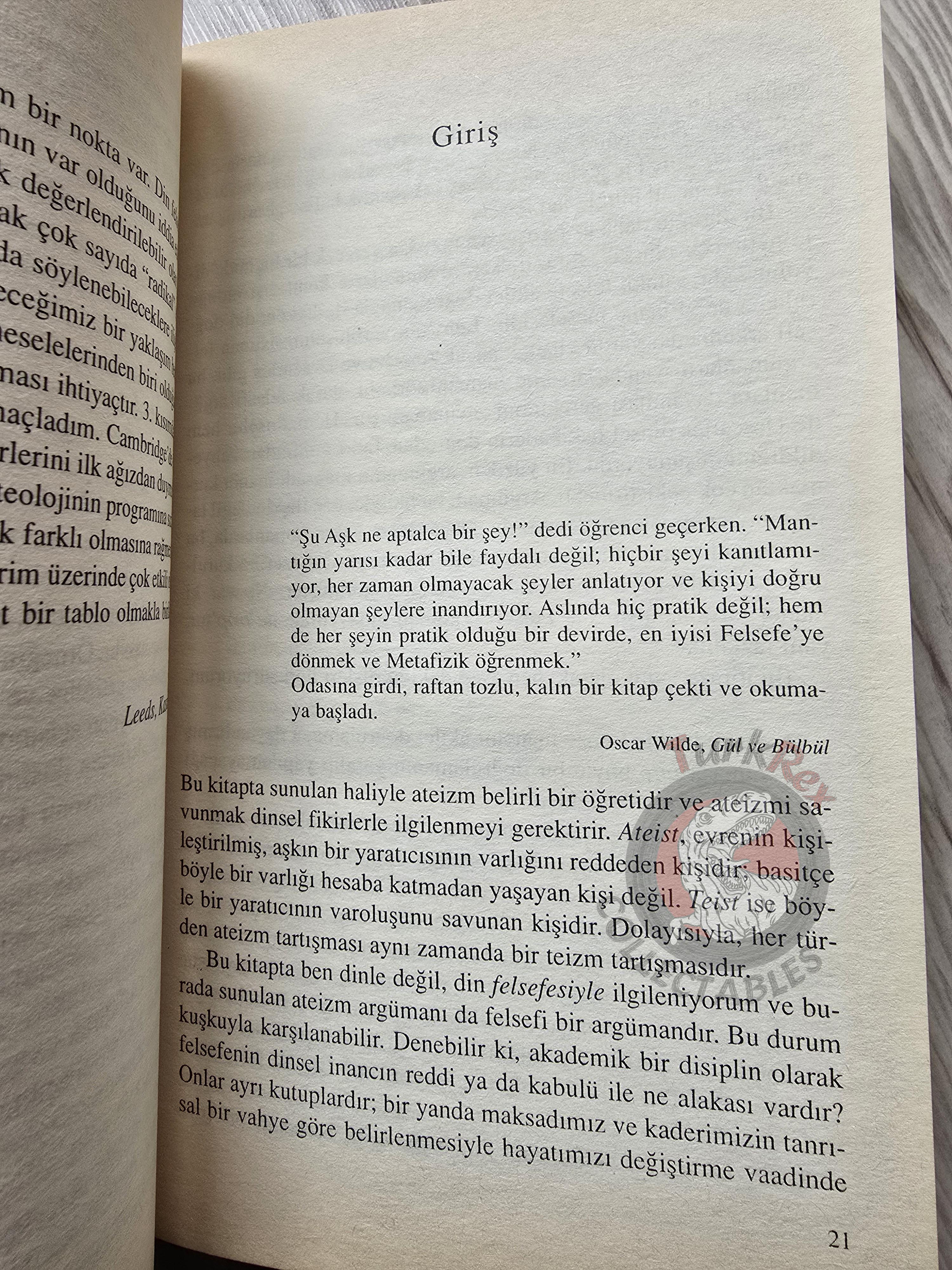 Robin Le Poidevin – Arguing for Atheism 2003 Turkish Book Turkey