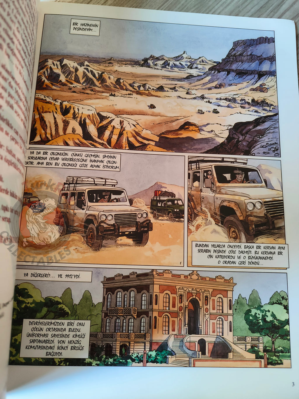 Djinn #4 Le Trésor Turkish Comic Turkey Jean Dufaux