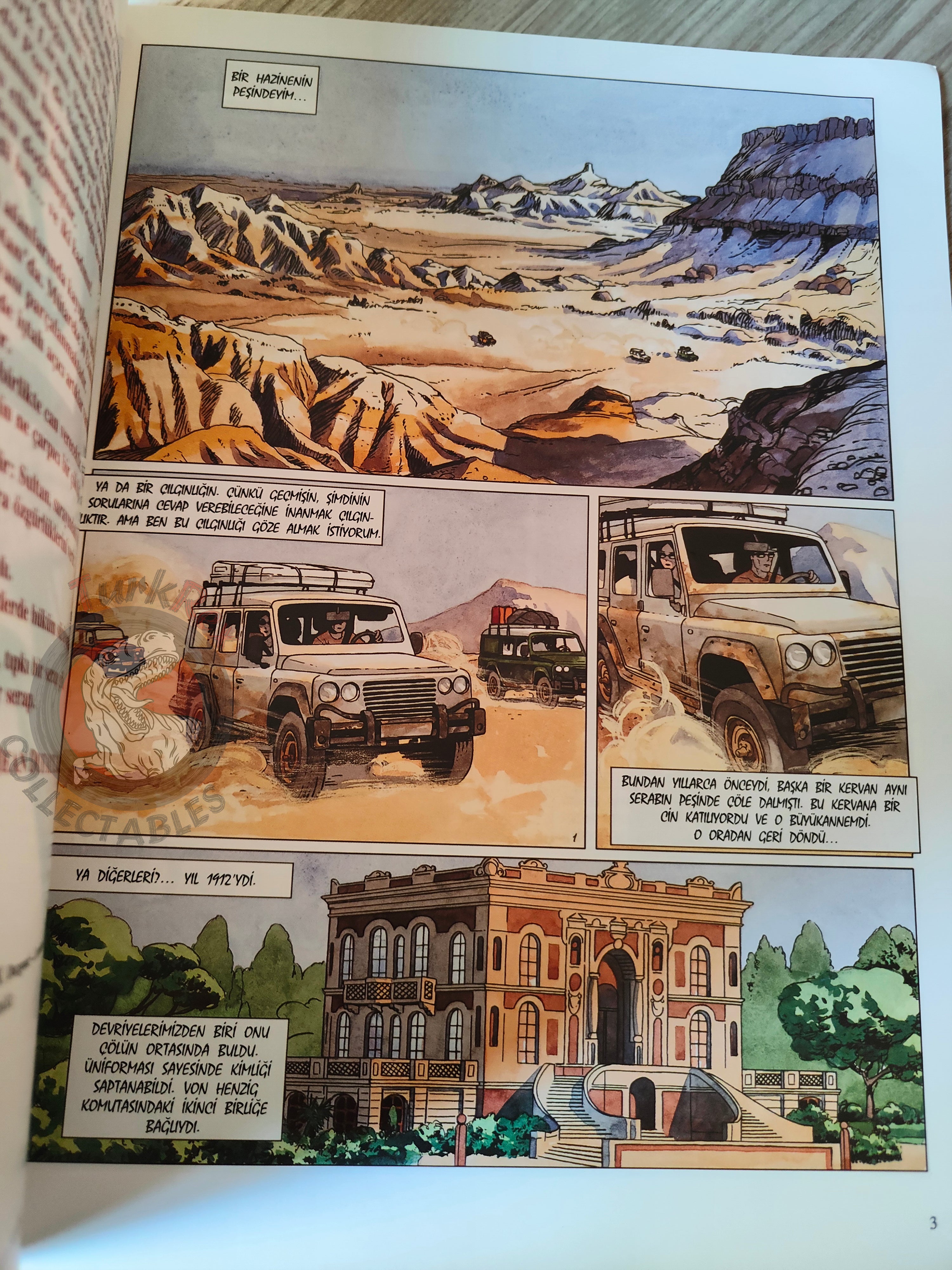 Djinn #4 Le Trésor Turkish Comic Turkey Jean Dufaux