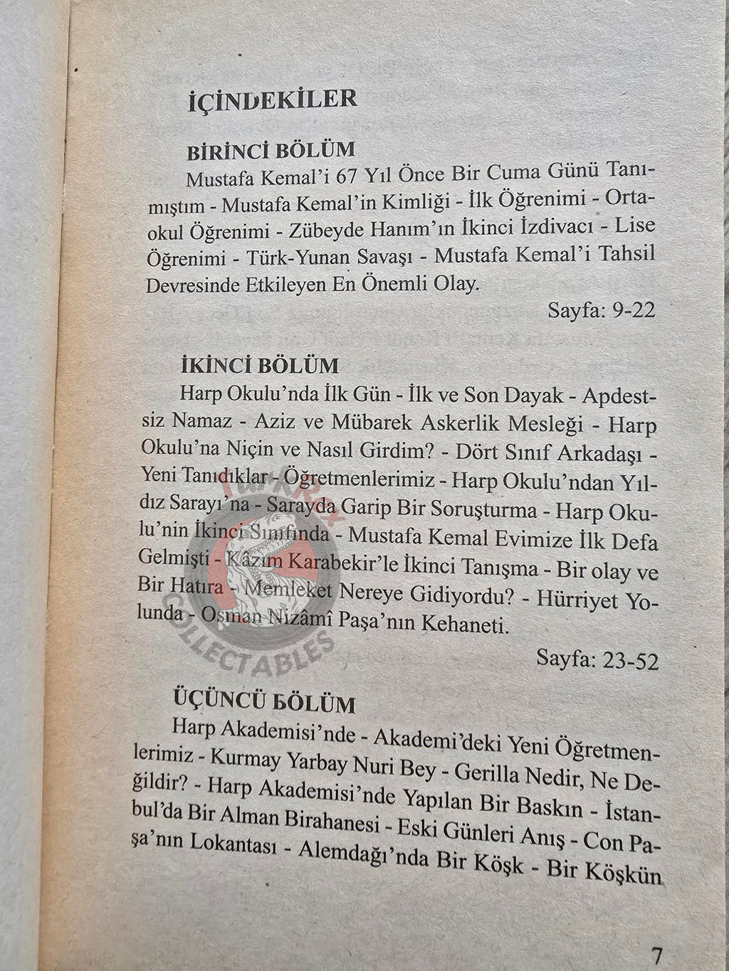 Ali Fuat Cebesoy – Atatürk, My Classmate 1997 Turkish Book Turkey