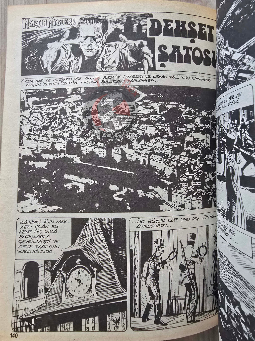 Martin Mystère #17 Il Flauto di Pan 80s Turkish Comic Turkey #39 #53