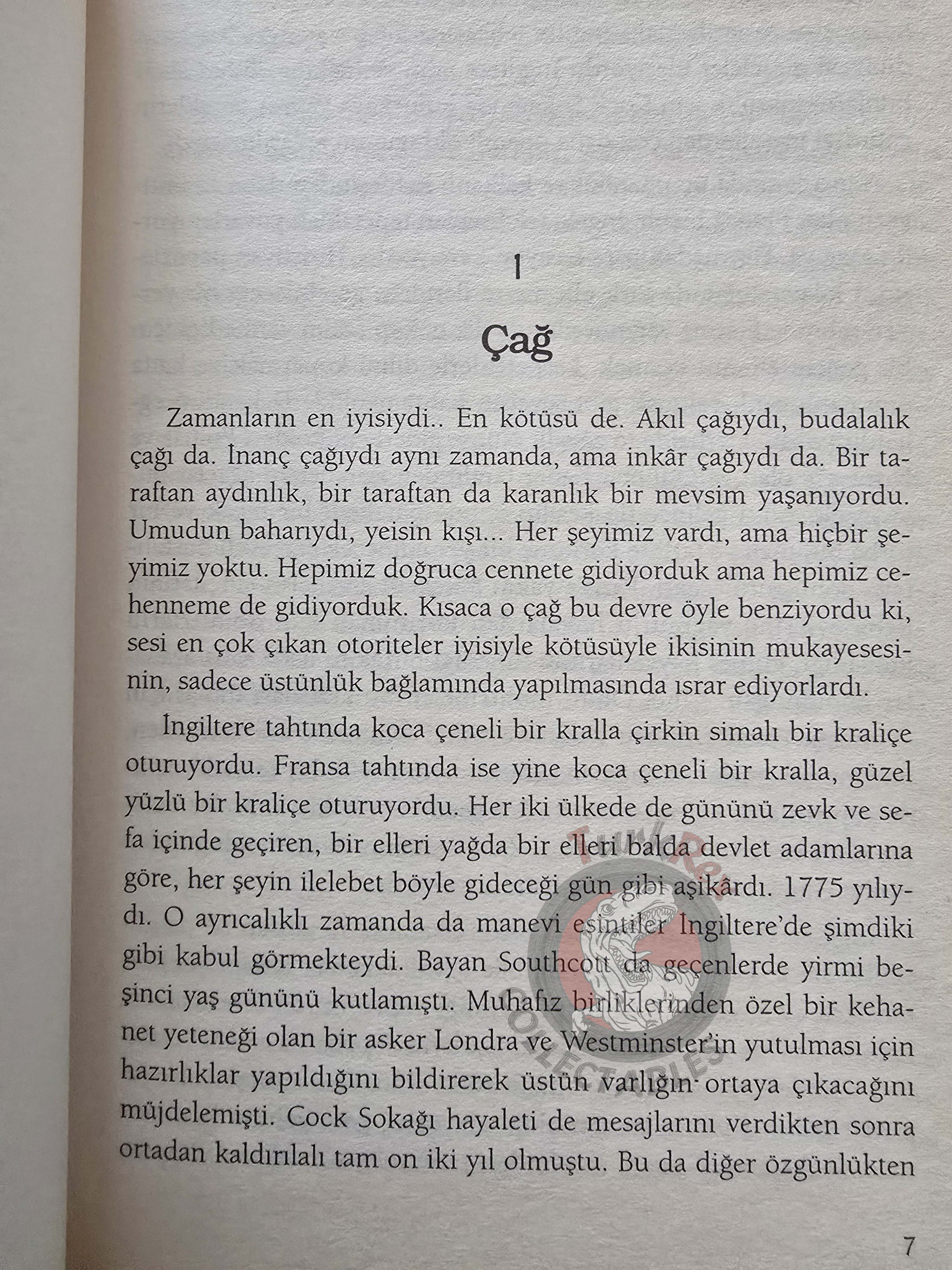 Charles Dickens – A Tale of Two Cities 2003 Turkish Book Turkey